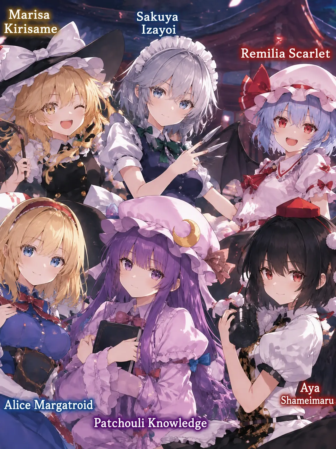 CHLMSEpatpat의 Touhou Project Fan Creation