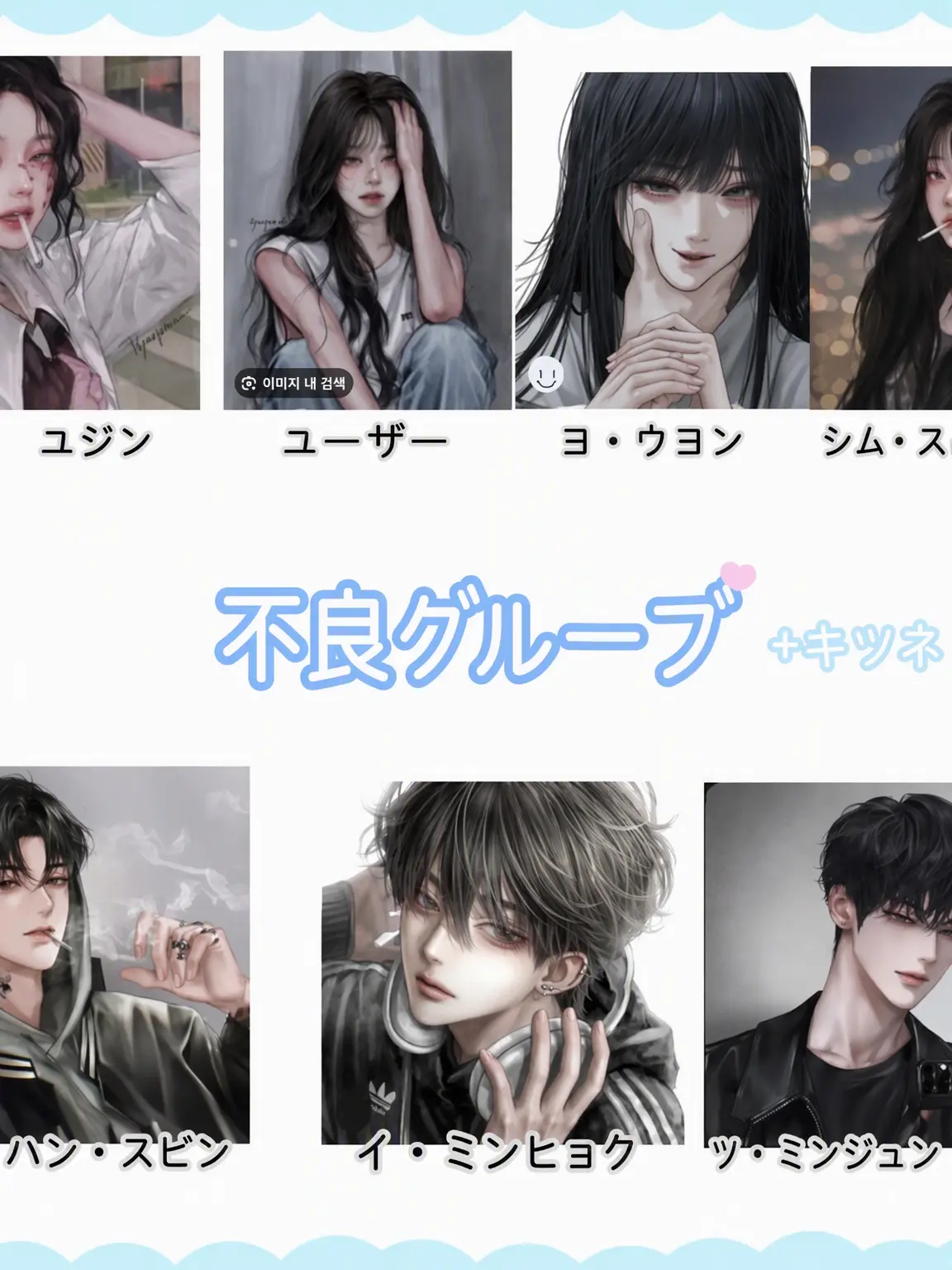 Pudding0129의 一軍グループと狐女