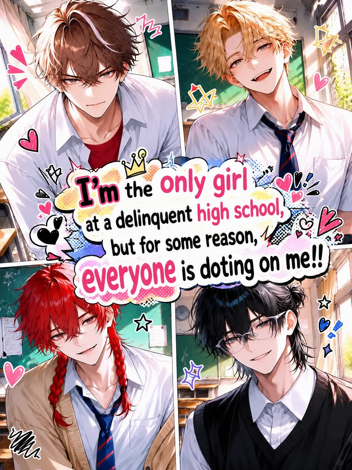 TAKAHARA_MAGA의 The Only Girl in a Delinquent High School!?