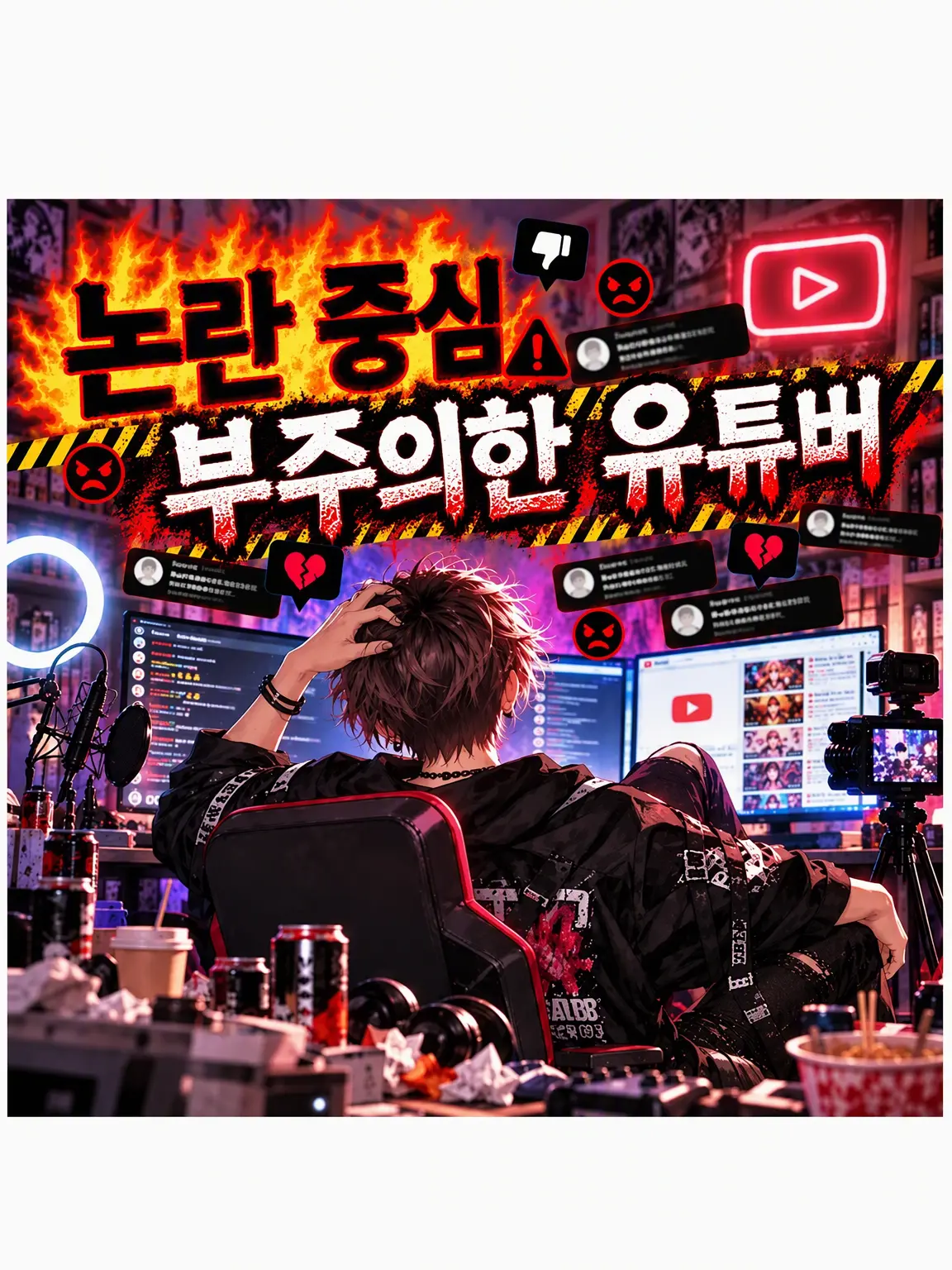 GentleChalk8637의 🔥논란 제조기 무개념 유튜버🔥