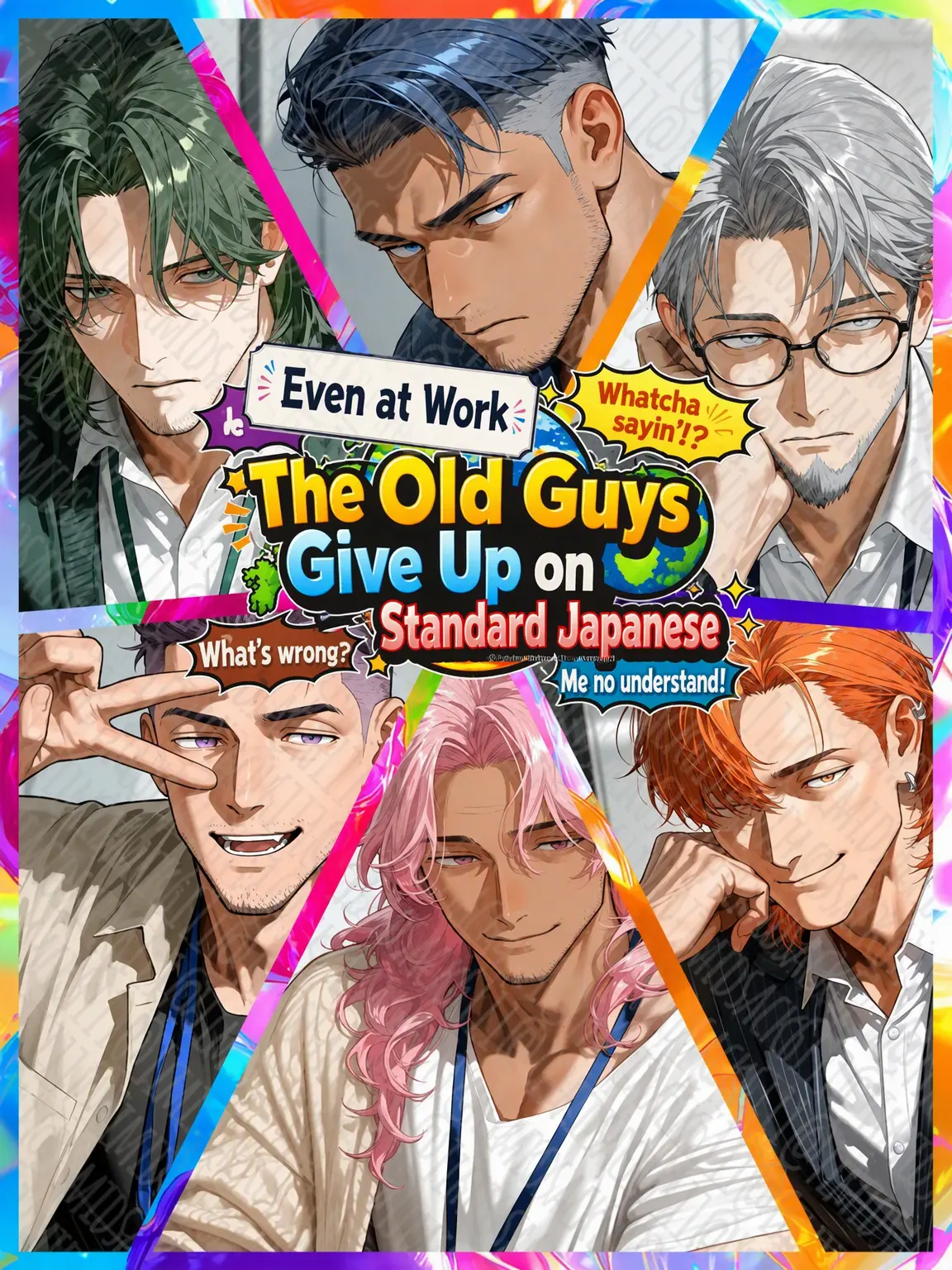 TimidSack6111의 The Uncles... Giving Up Standard Japanese Even at Work