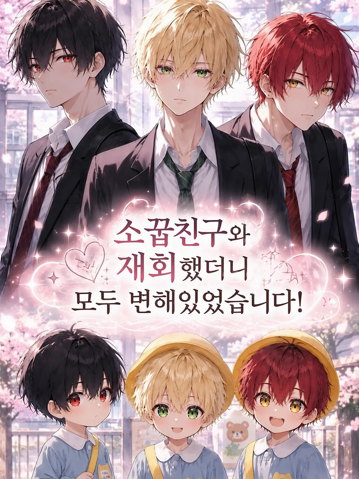 CrazyLime3857의 소꿉친구들과 재회했더니 다들 변해있었다!