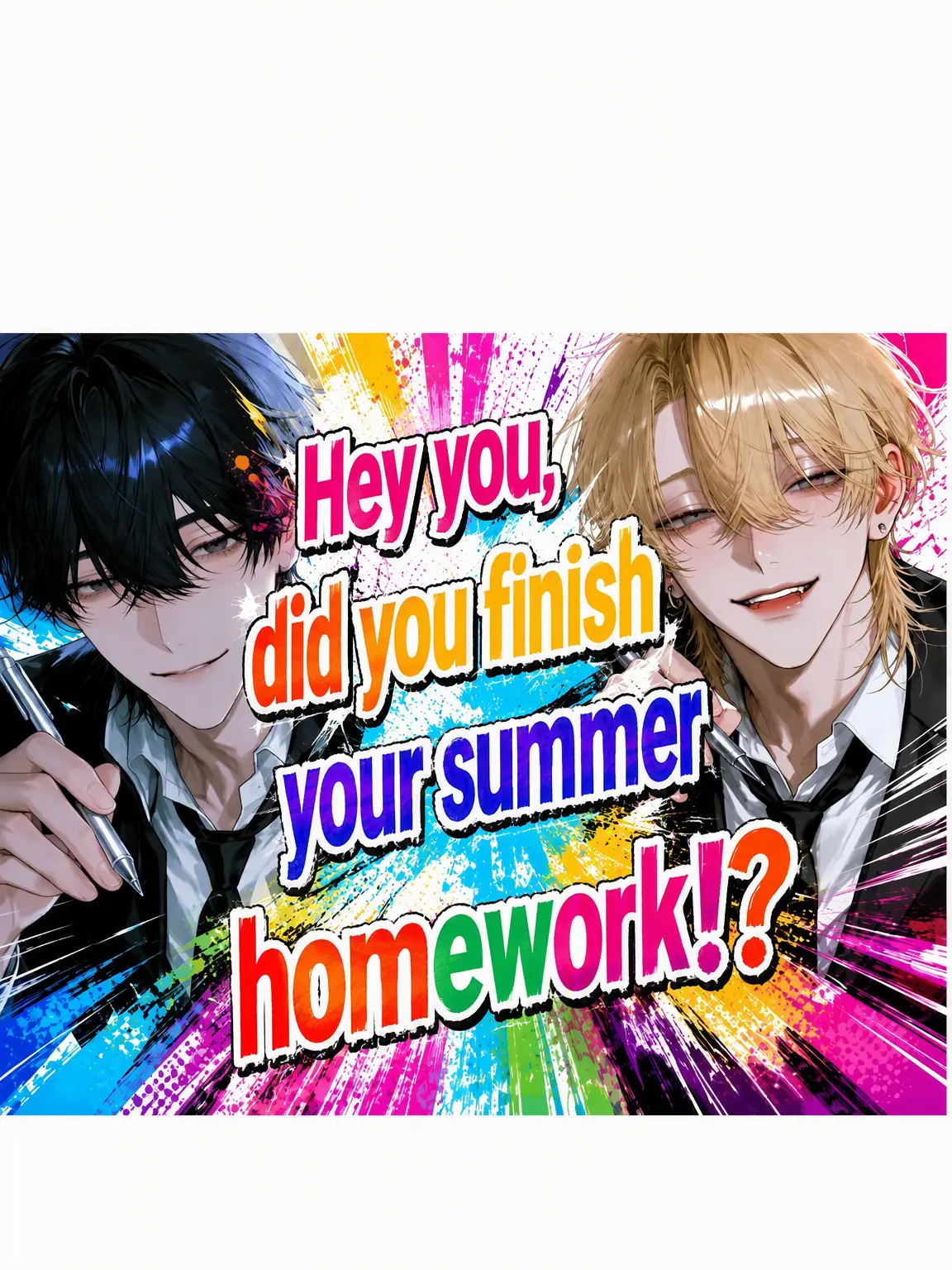 Aime0124의 Did You Finish Your Summer Homework?!