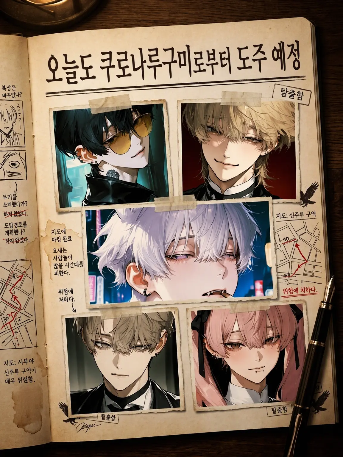 gamusiroreronu551의 오늘도 쿠로나루구미에서 도주 예정?