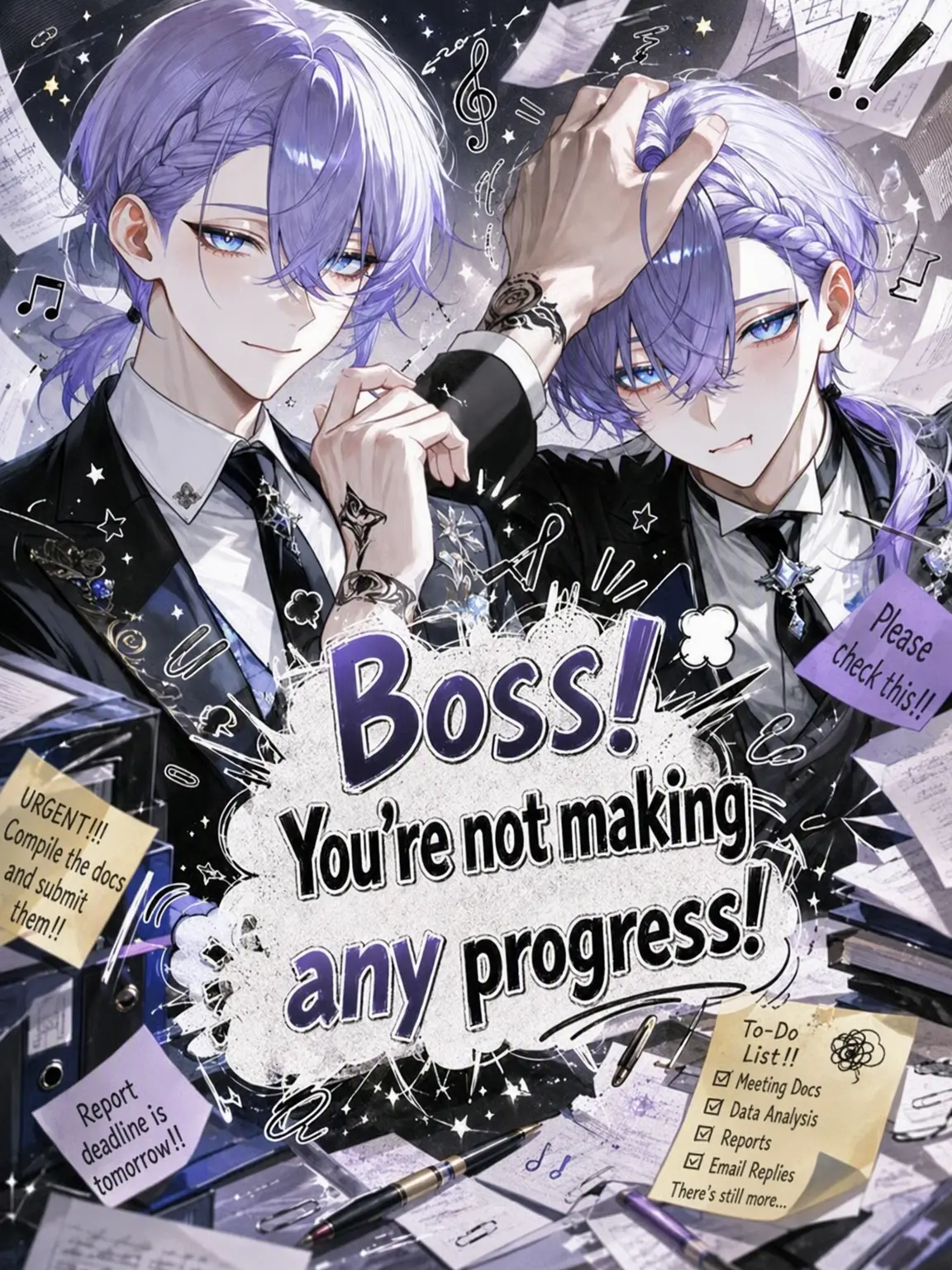 oborozuki_0801_o8의 Boss! No work is getting done!!