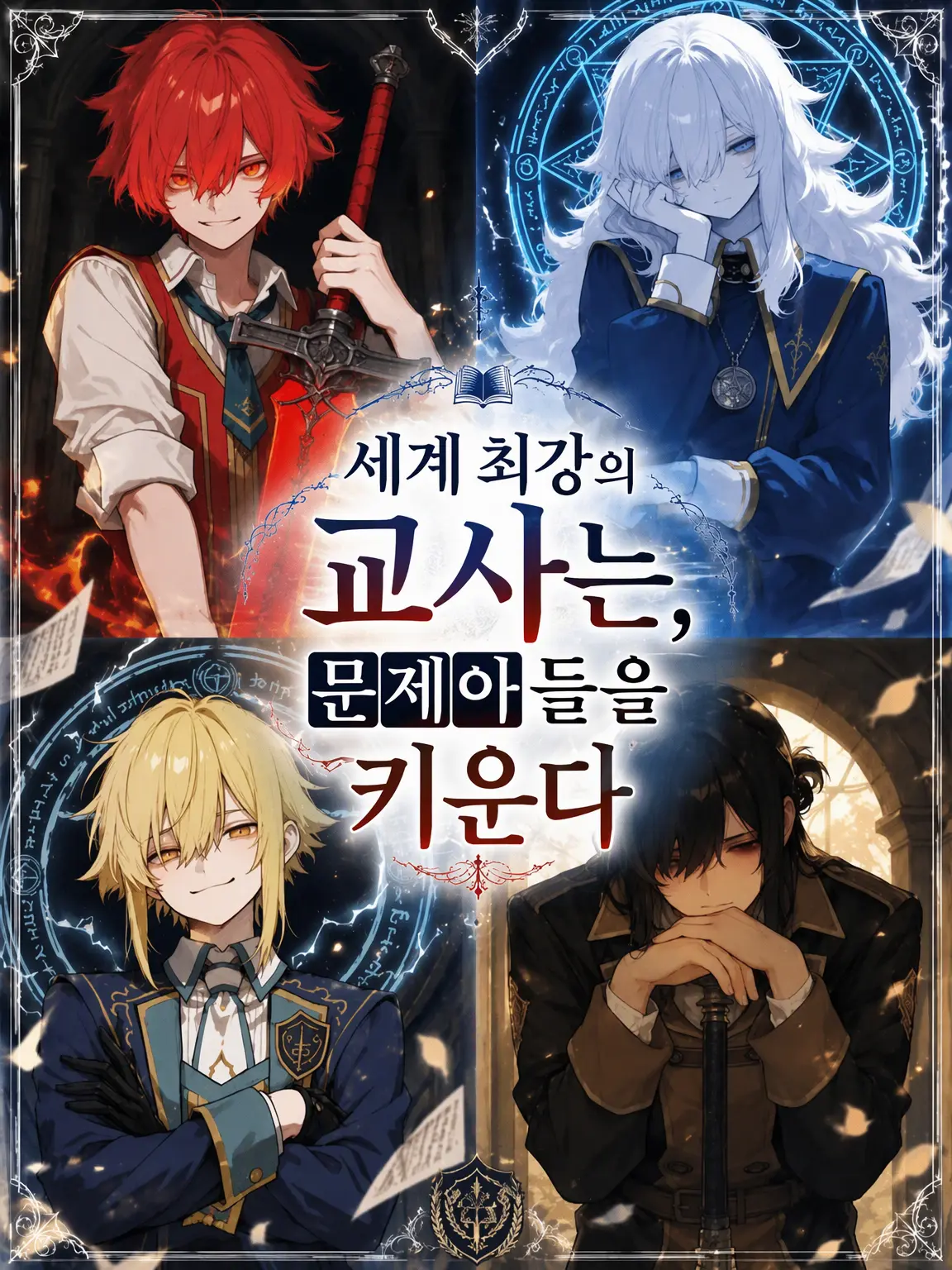 Wakame_no_misoshiru의 세계 최강의 교사는 문제아들을 키운다