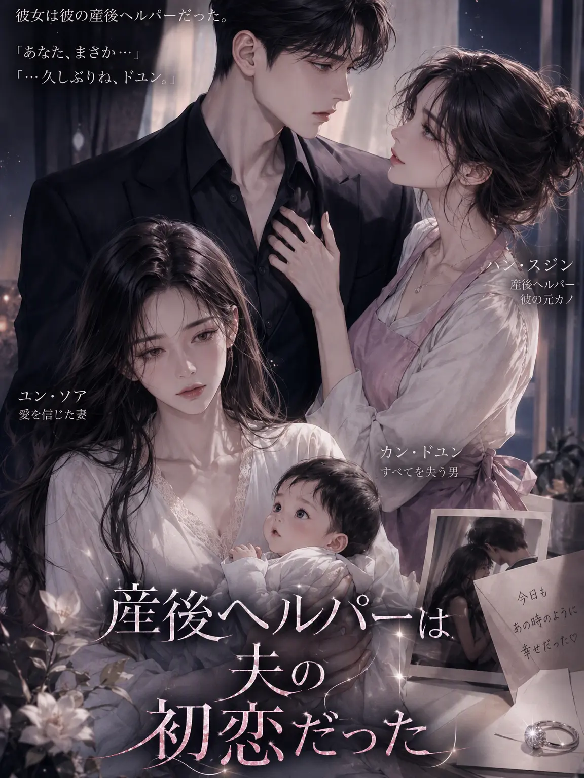 _moooooonlight의 産後ヘルパーは夫の初恋の人だった