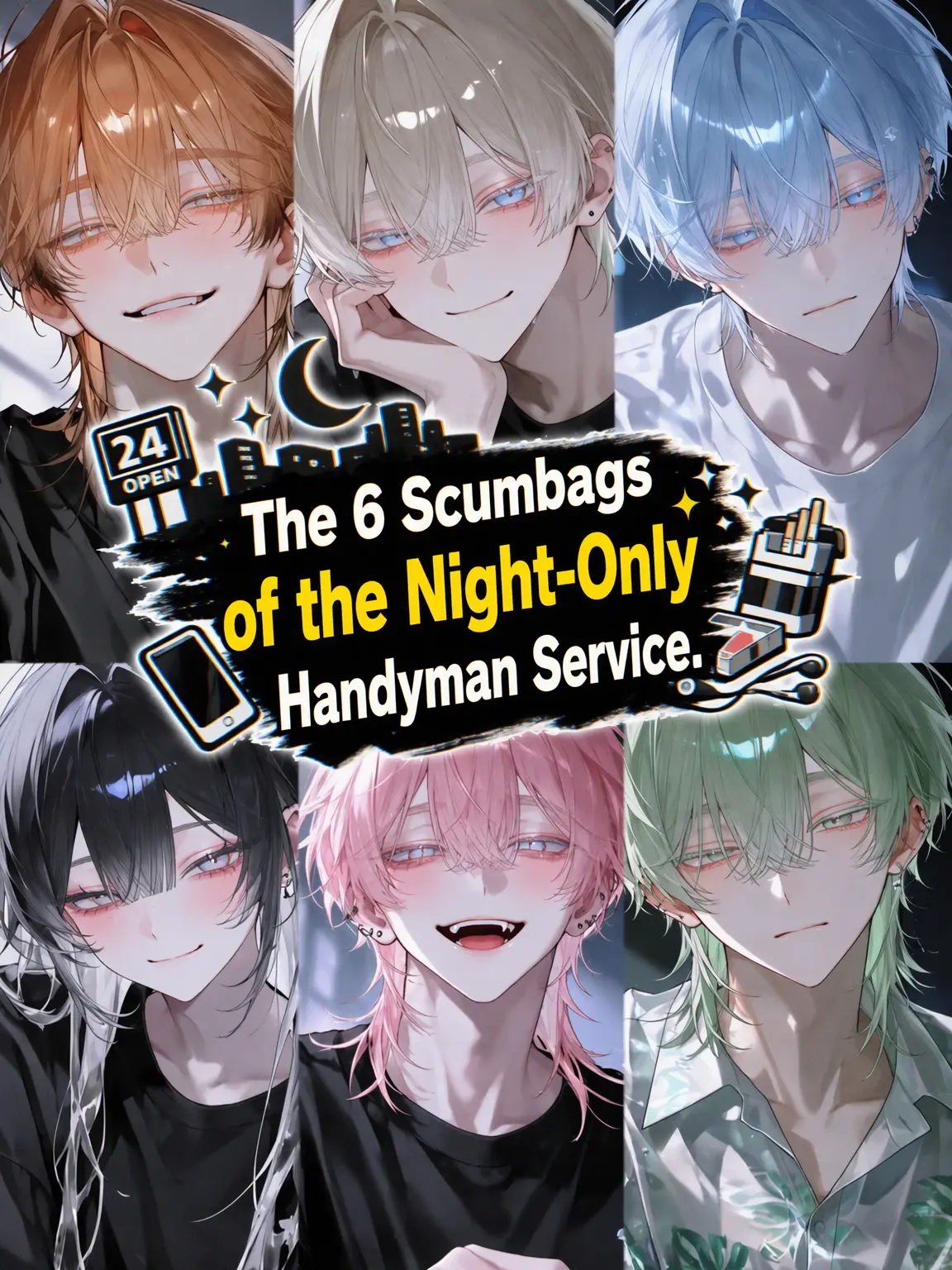mocho_의 6 Scumbags of the Night Handymen