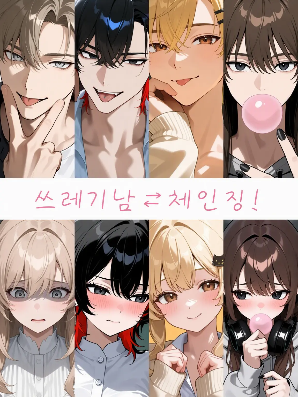 NoaNoa129의 쓰레기남⇄체인징!