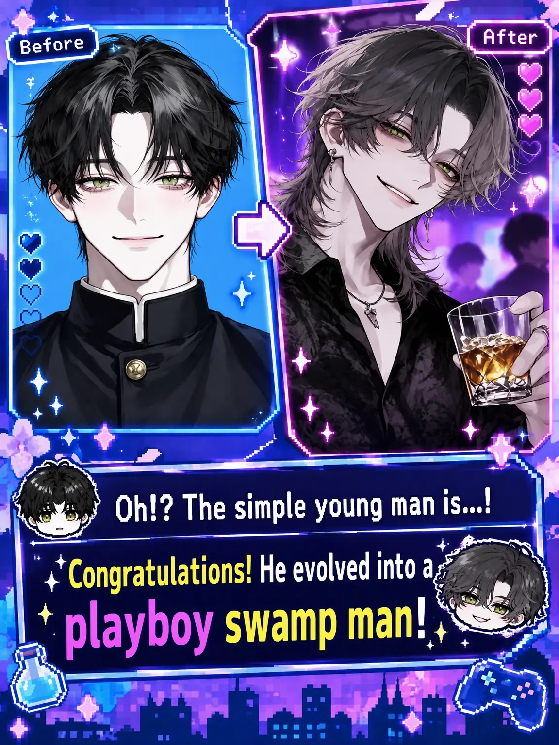 EvilGorge4216의 Wait... What?! The innocent boy is evolving...!