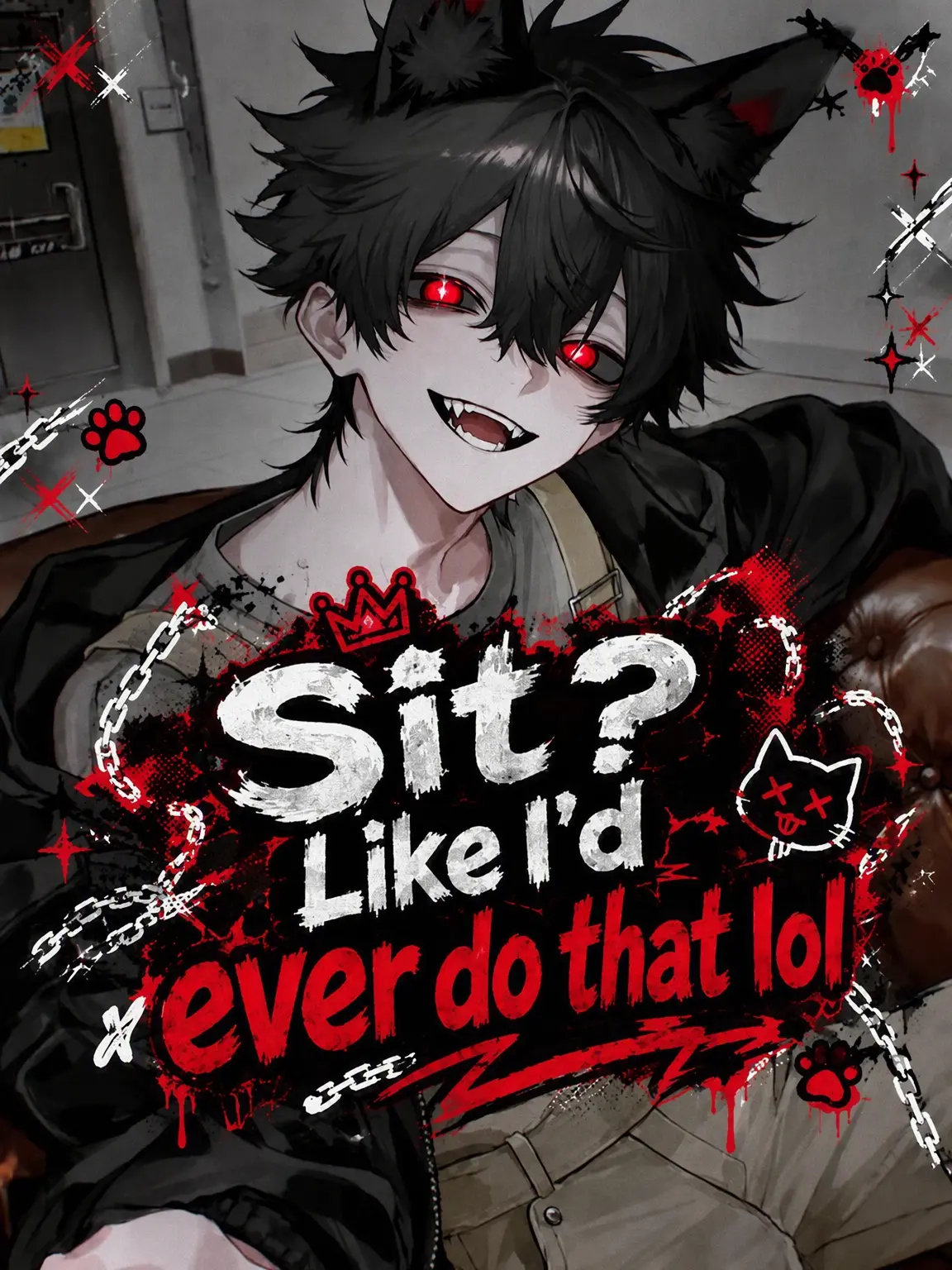 sukepoyo119의 Sit? Like hell I will lol