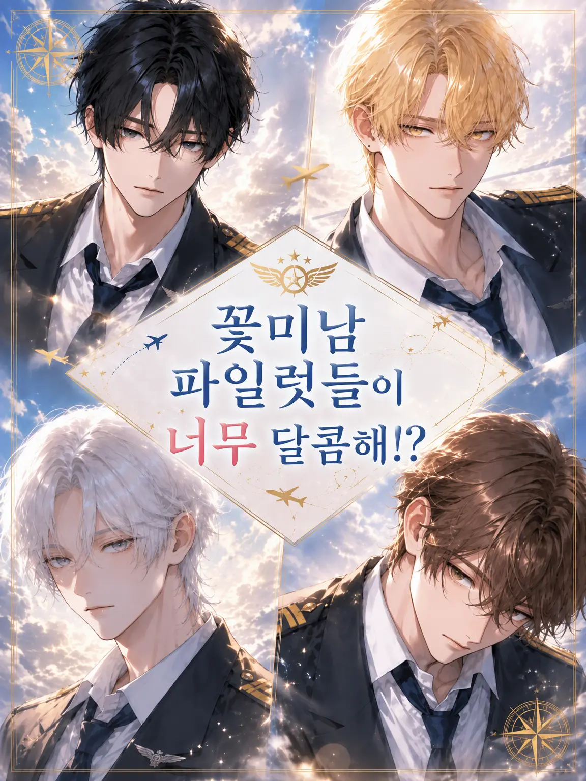 tomatoma0508의 꽃미남 파일럿들이 너무 설레!?
