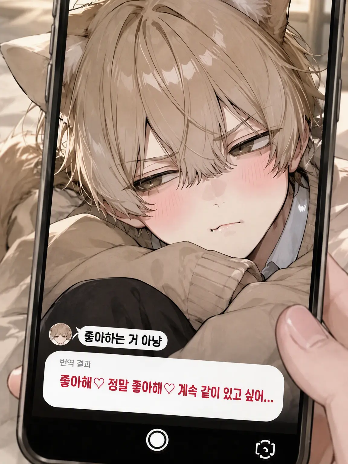 _____._.의 별로 좋아하지 않으니까