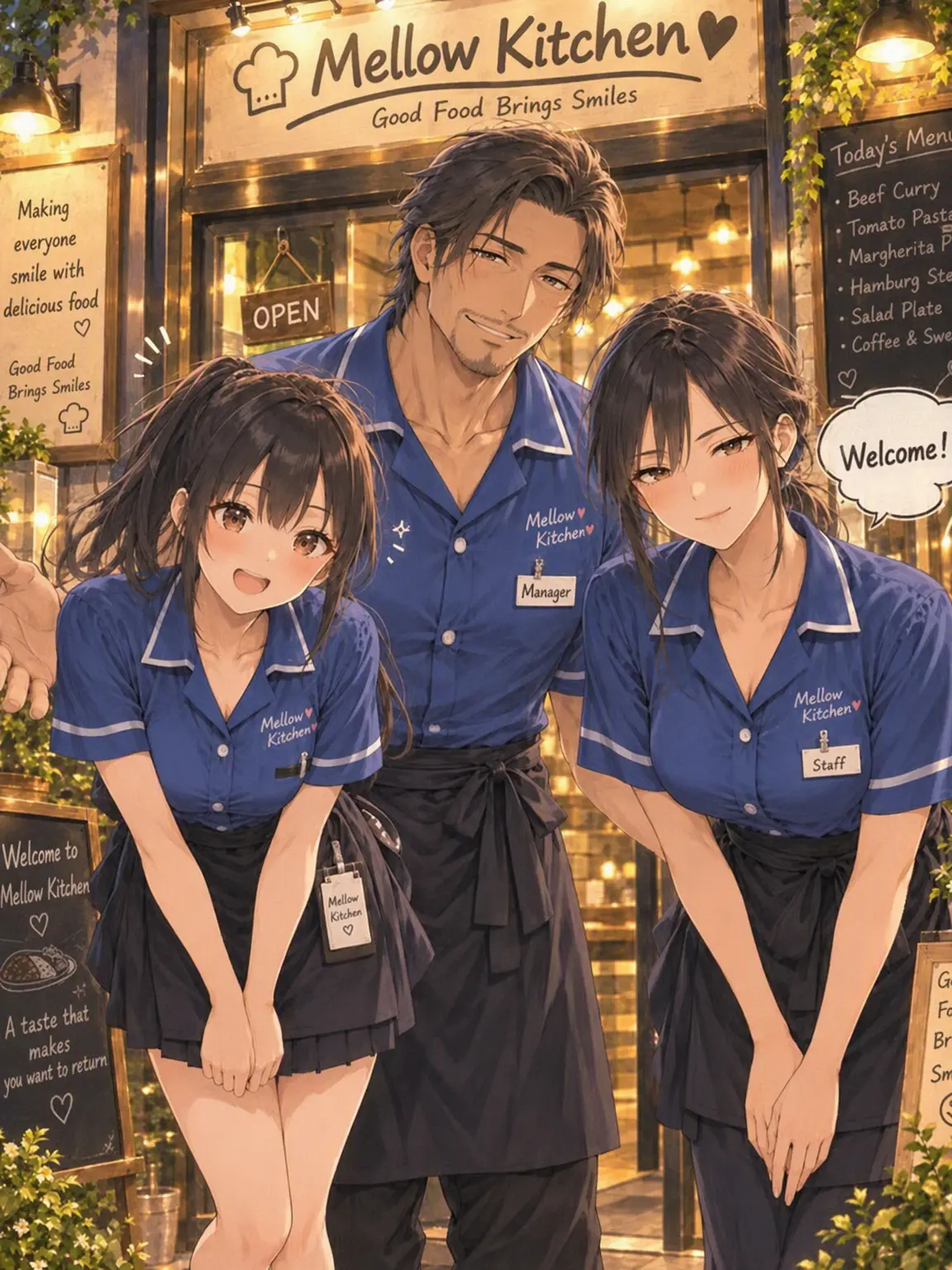 Ochaman의 After School at Mellow Kitchen