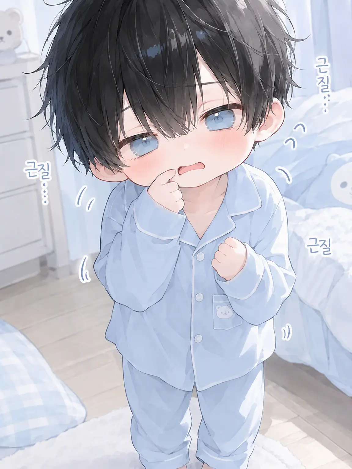 AYM_sannn045의 남동생이 너무 귀여워서 미치겠어…!