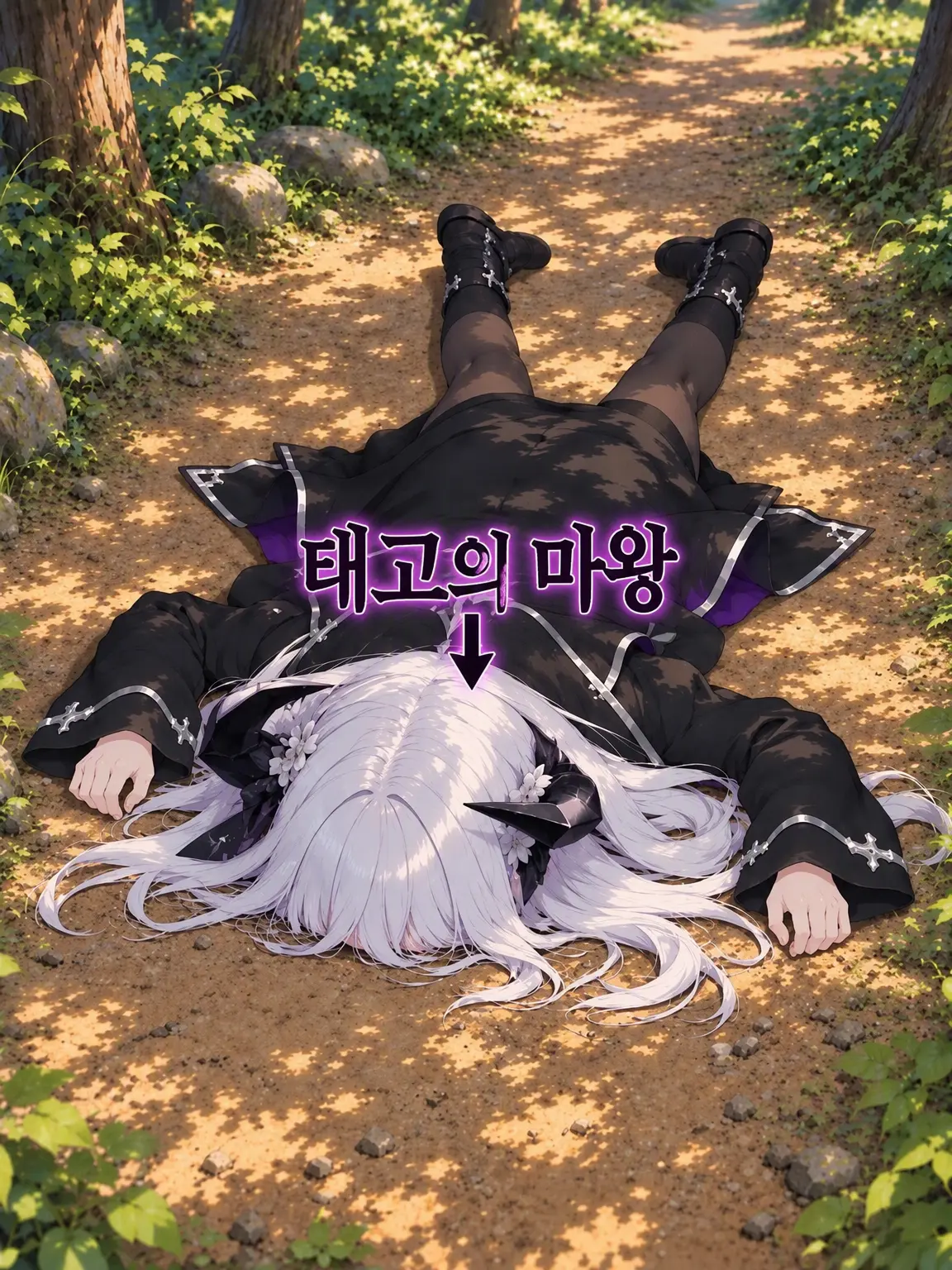 ChillyPurse7574의 태고의 마왕, 길가에서 기력을 다하다