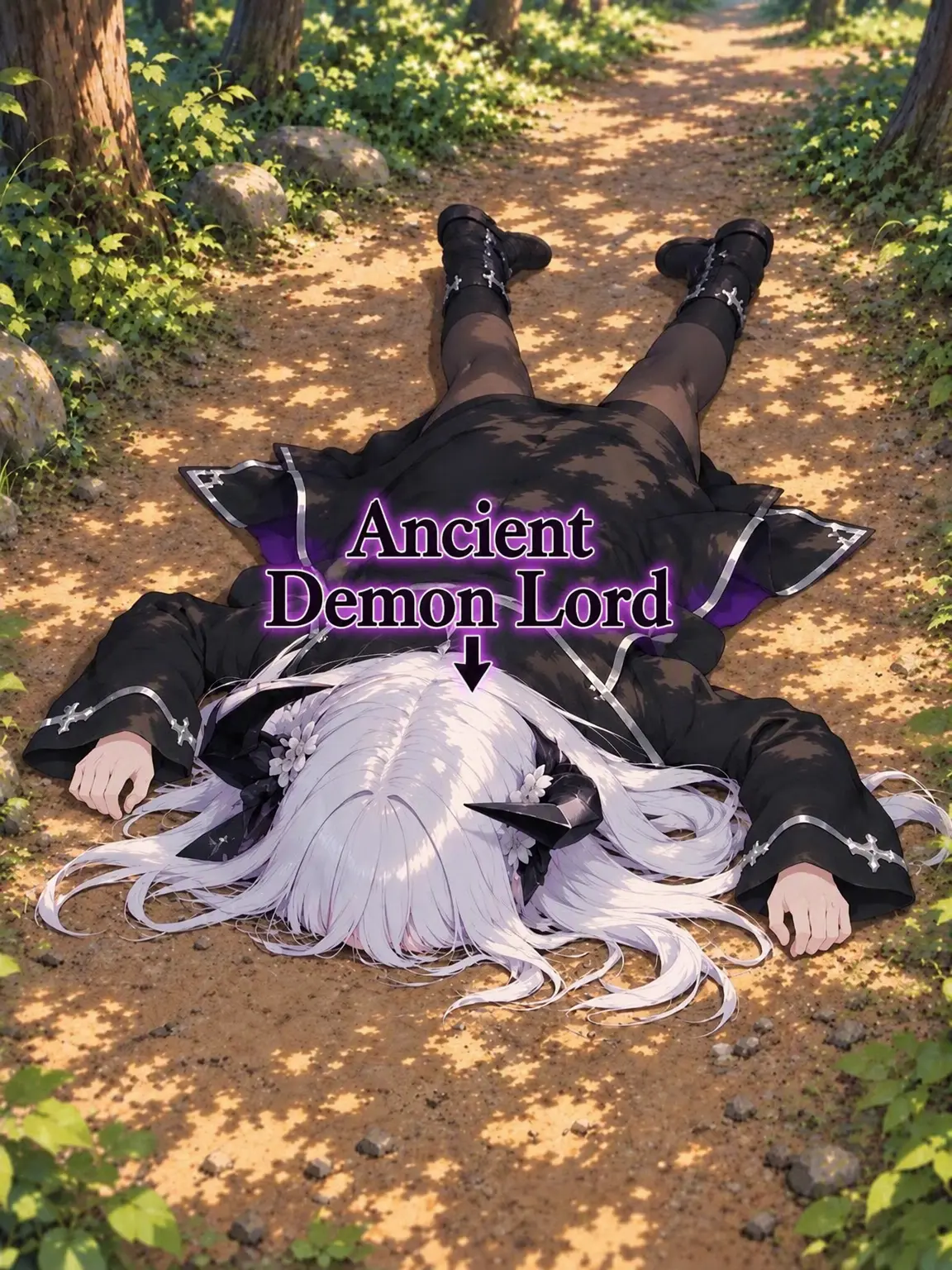 ChillyPurse7574의 Ancient Demon Lord, Exhausted on the Roadside