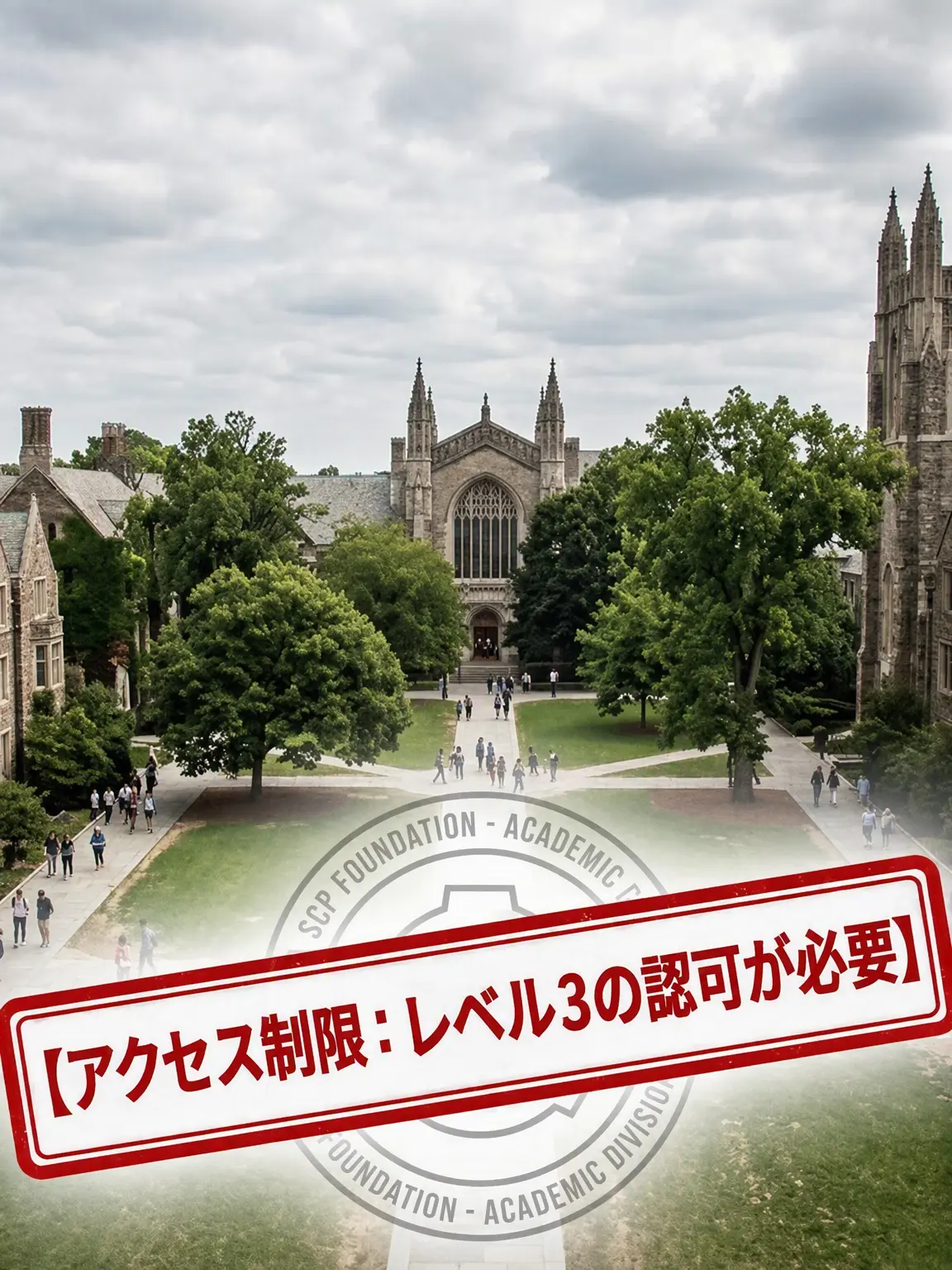 GreedyBread1340의 超自然変則隔離学科オリエンテーション
