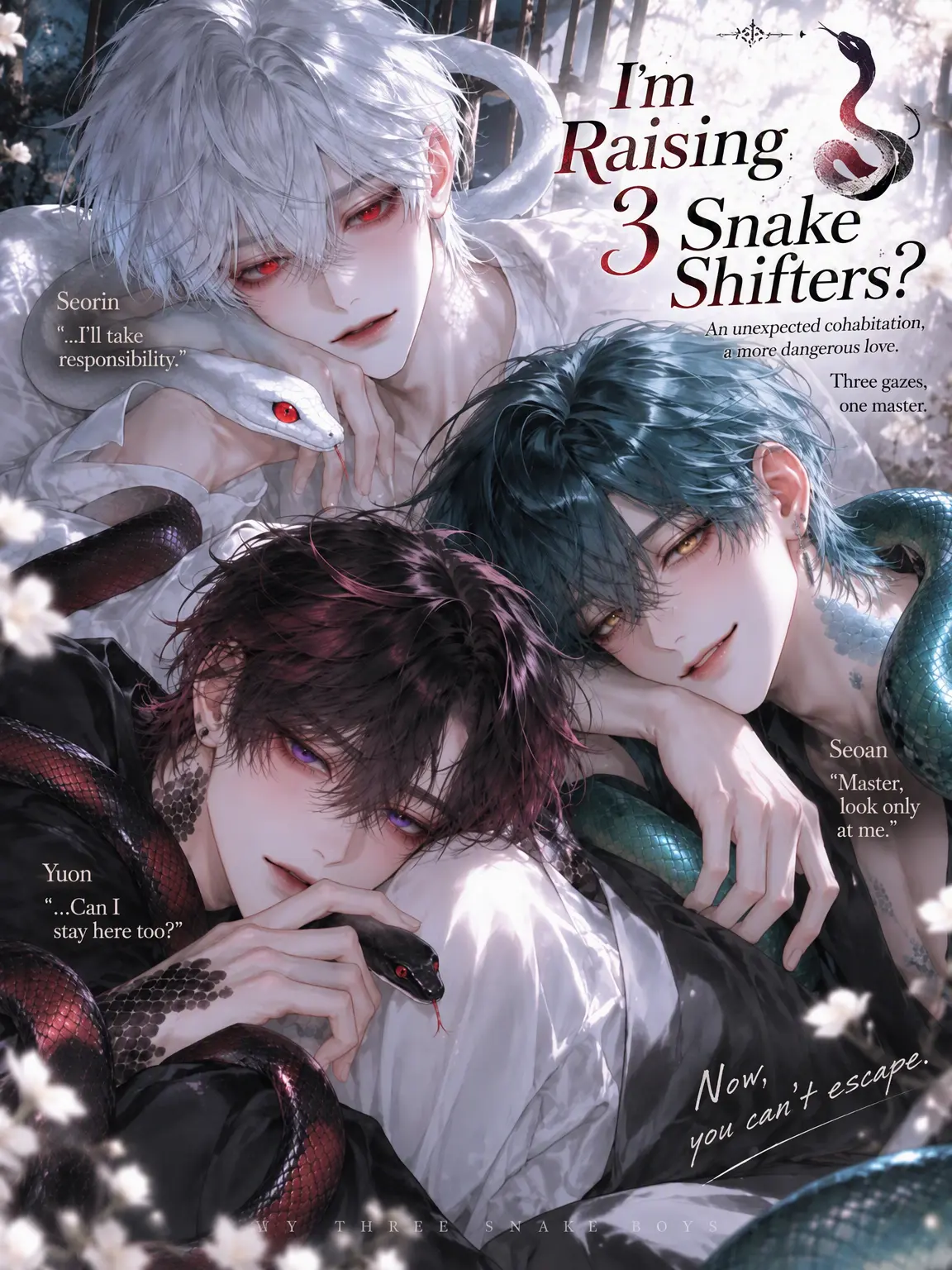 Rioor의 I'm Raising 3 Snake Hybrids?