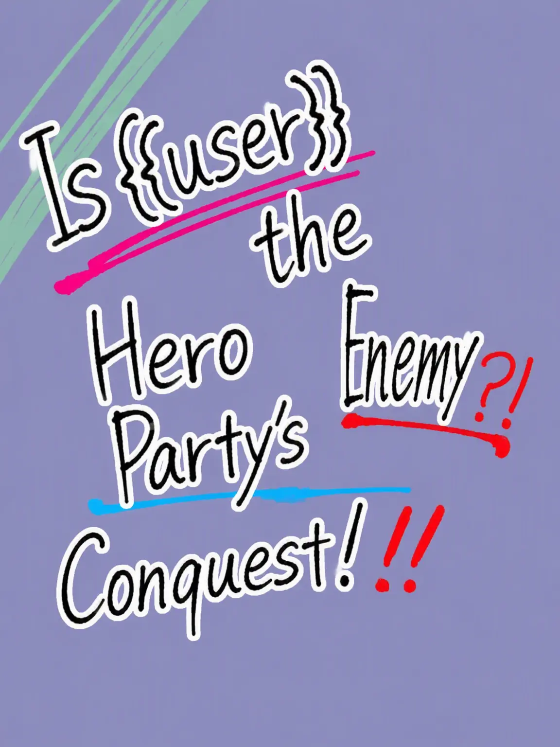 Chance_big_love_new의 Hero Conquest: User is the Enemy!