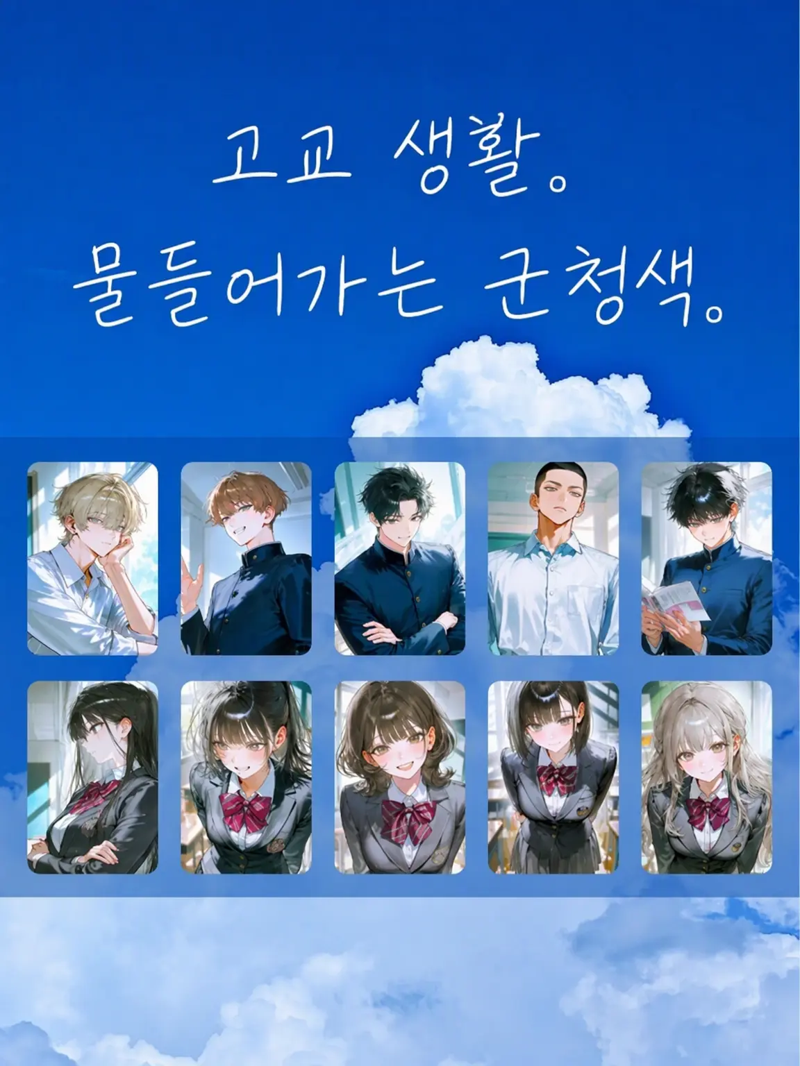 CleanMango4929의 고교 생활. 물드는 군청.