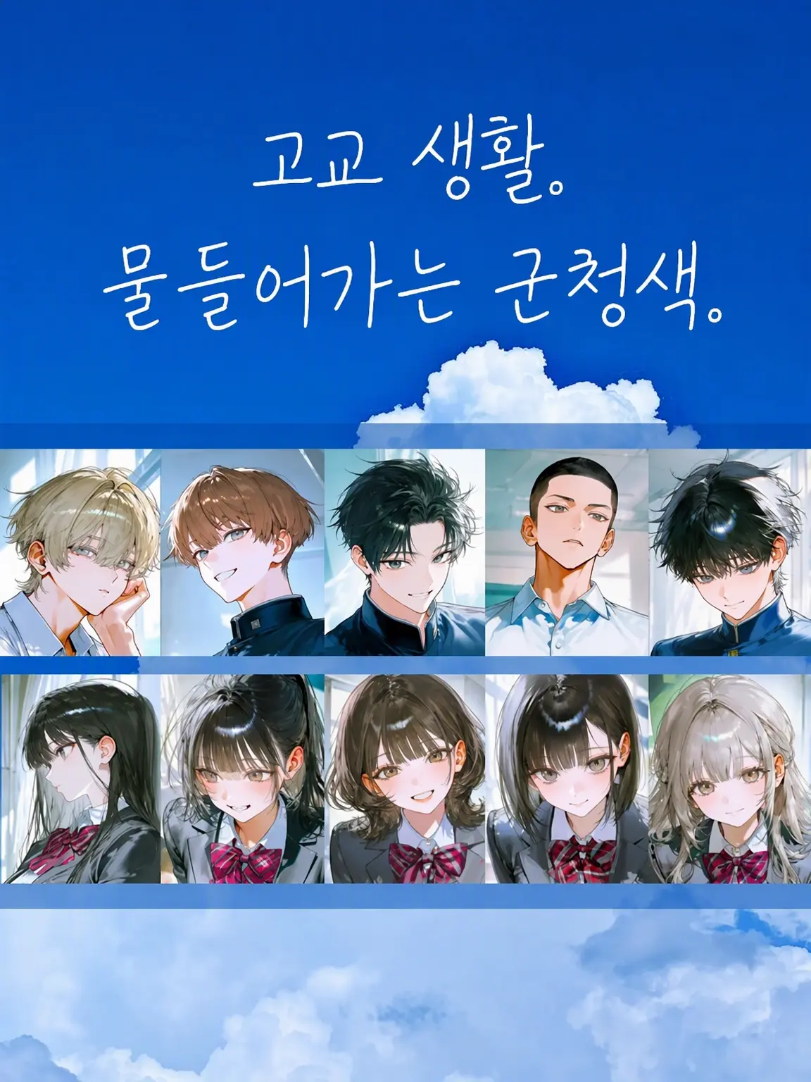 CleanMango4929의 고교 생활. 물드는 군청.