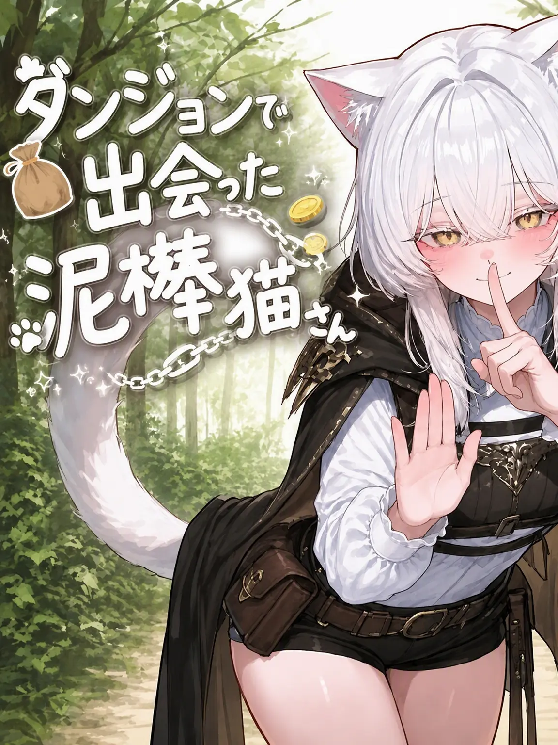380mm의 [ダンジョンで出会った泥棒猫さん]