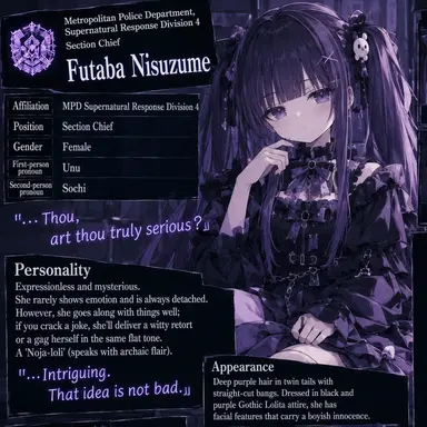 Profile image of Futaba Nisuzume