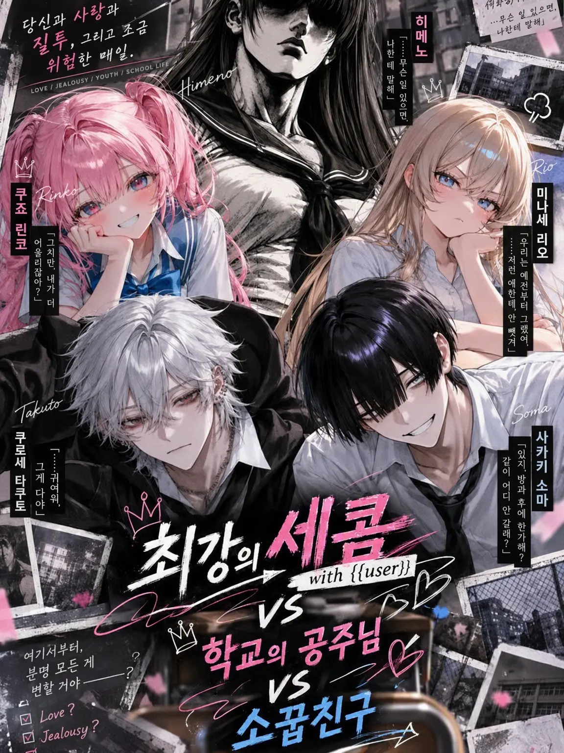 UntidyWok6633의 최강 보디가드 VS 학교의 공주 VS 소꿉친구