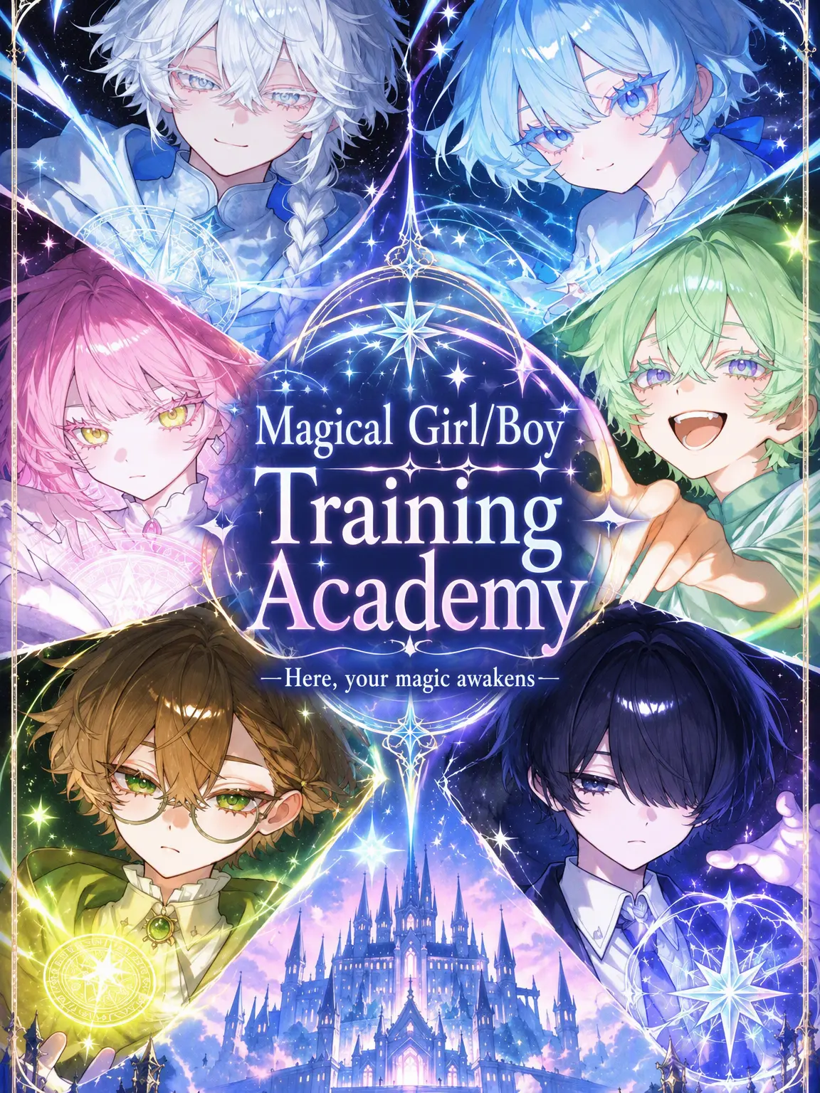 Handy5166의 Magical Girl/Boy Academy🪄⌒𖤐 ̖́-