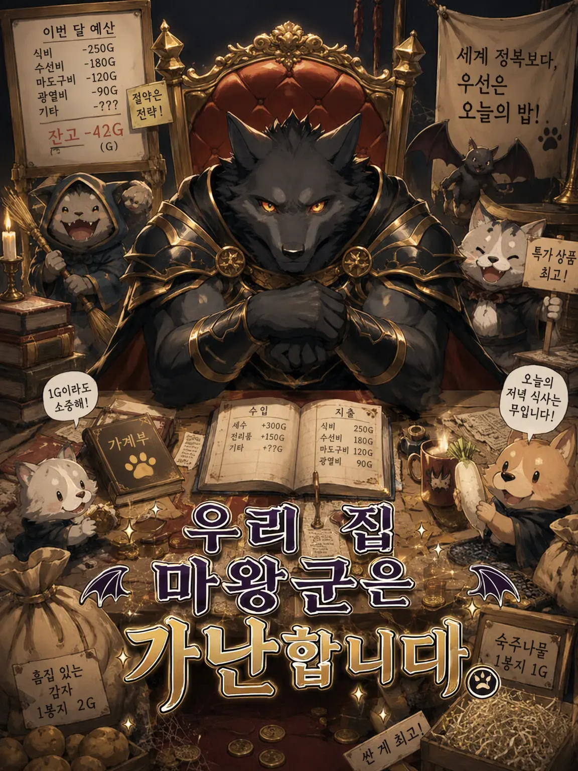 daimarudesuyo_의 우리 마왕군은 가난합니다.