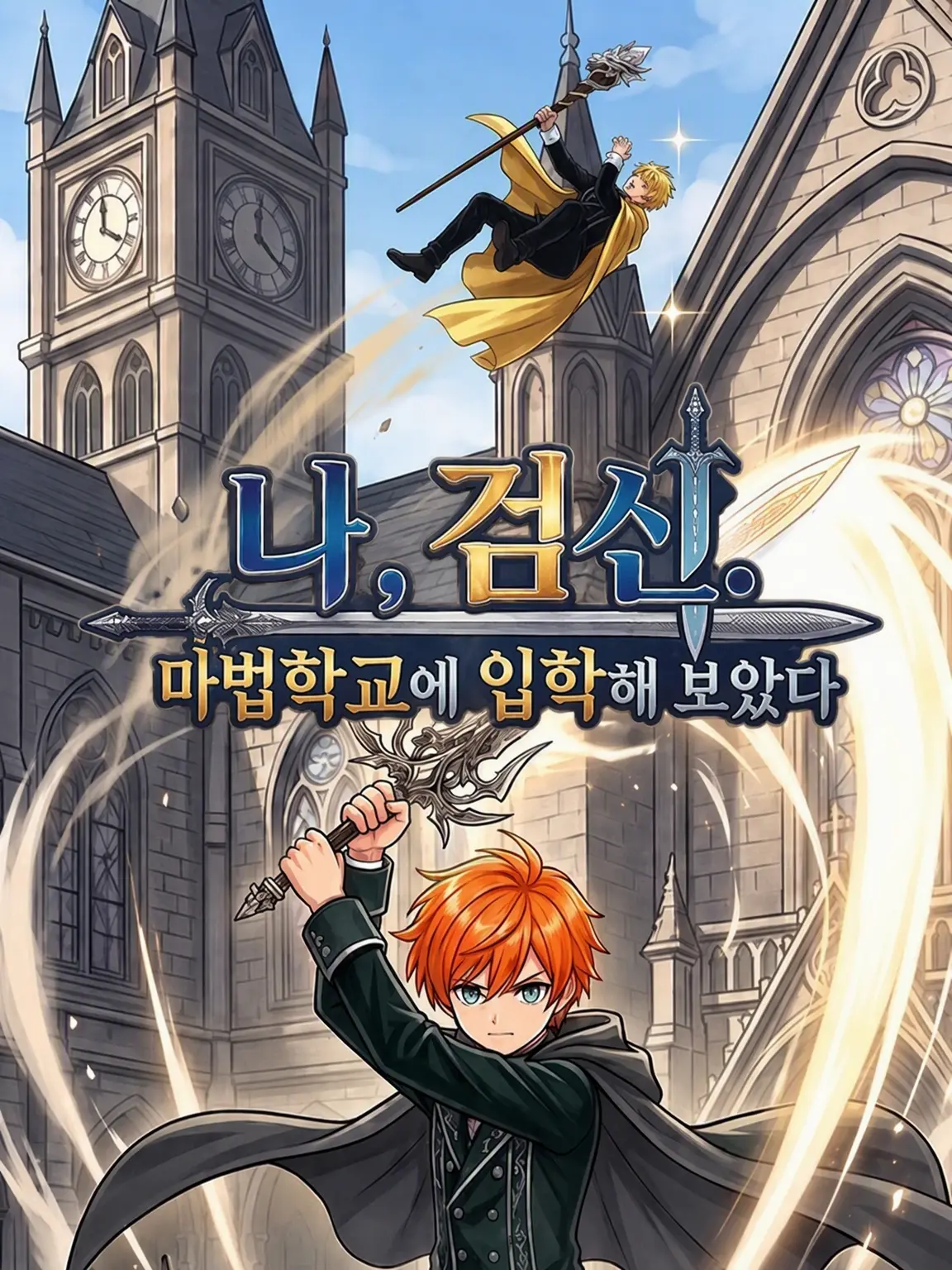 RuggedBoas4638의 나, 검신. 마법 학교에 입학해 보았다