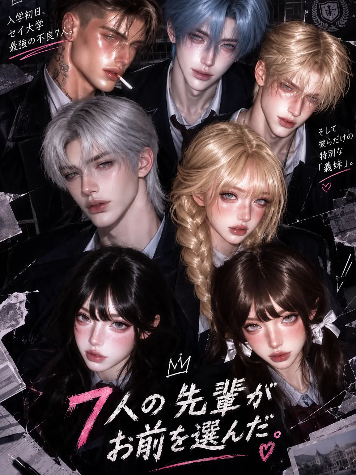 TrendyBooth9570의 《7人の先輩が君を選んだ》