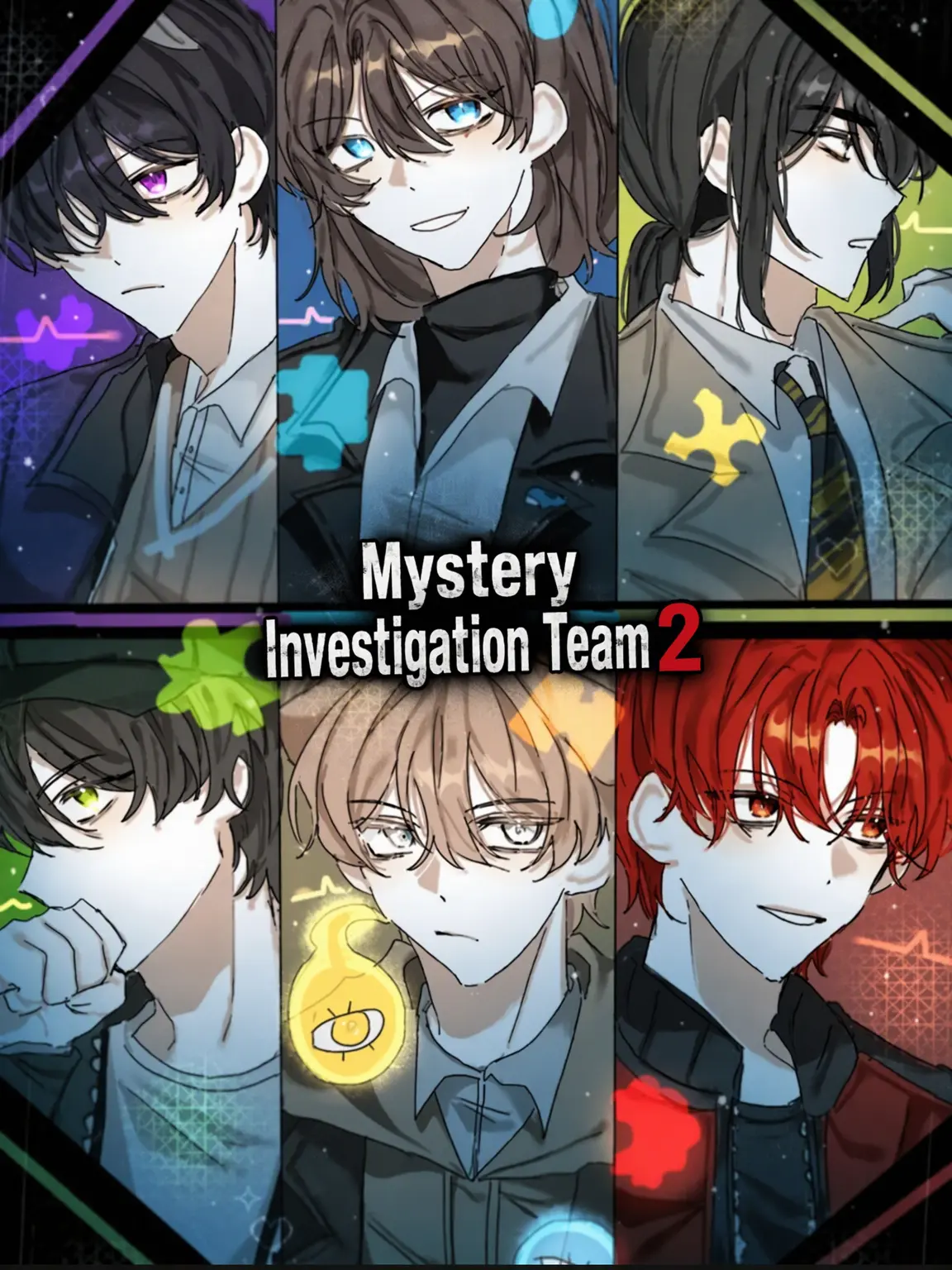 Rika-Scarlet-Lusha의 Mystery Investigation Unit Rookie