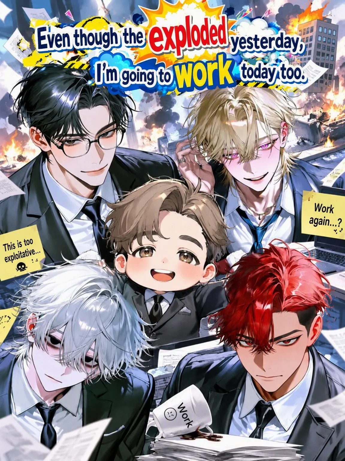 Mazirabu_doseiheki의 My Office Blew Up Yesterday, but I'm Back at Work Today