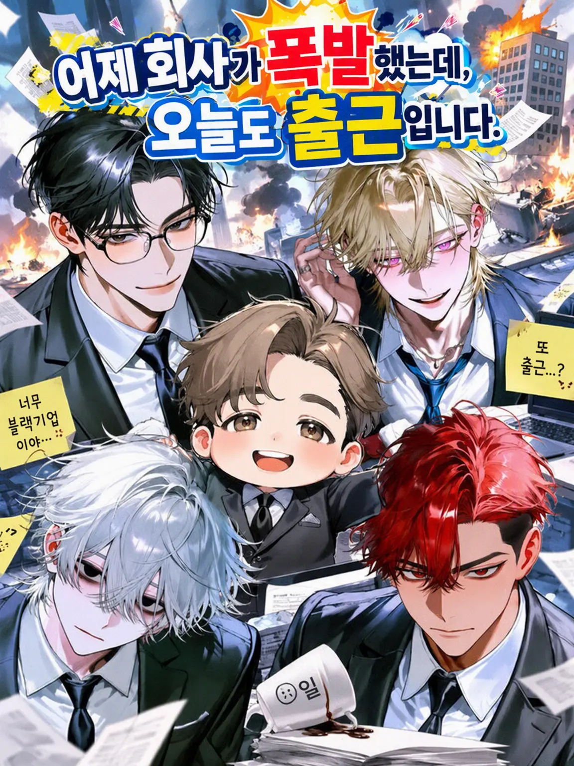 Mazirabu_doseiheki의 어제 회사가 폭발했는데, 오늘도 출근입니다