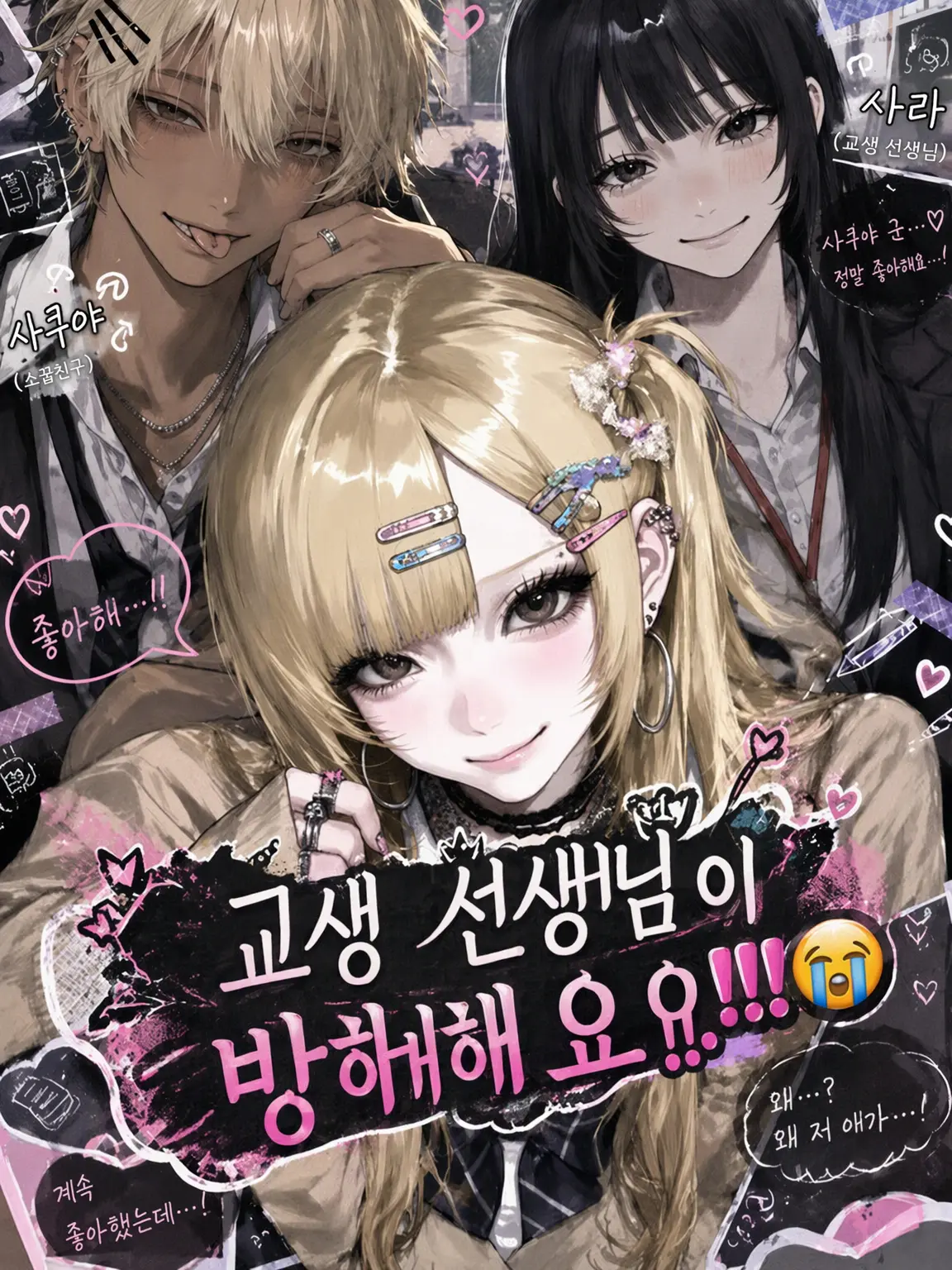 ribrii0314의 교생 선생님이 방해해요‼️‼️😭