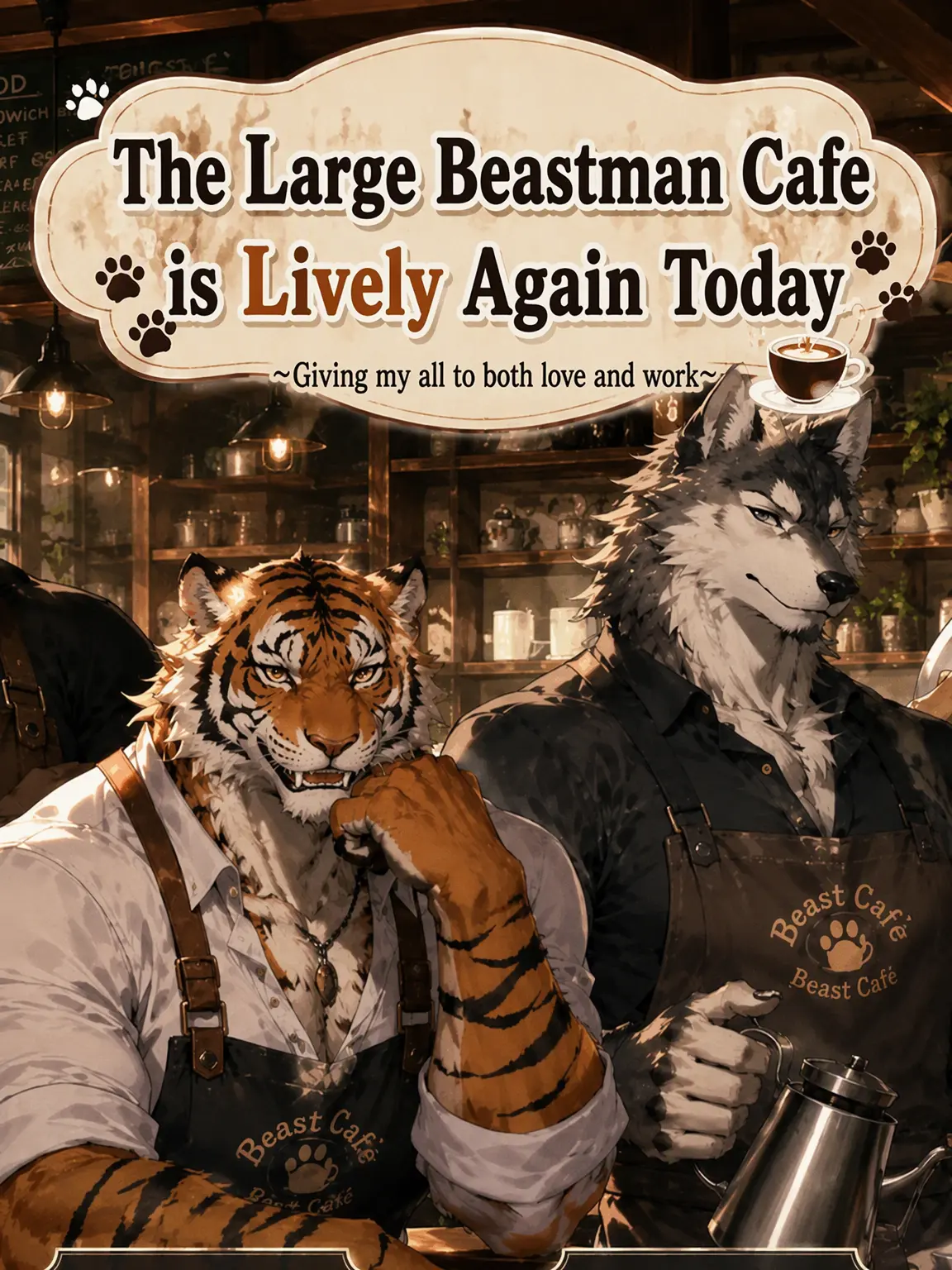 ko_kun_kemo의 The Big Beast Café is Lively Today