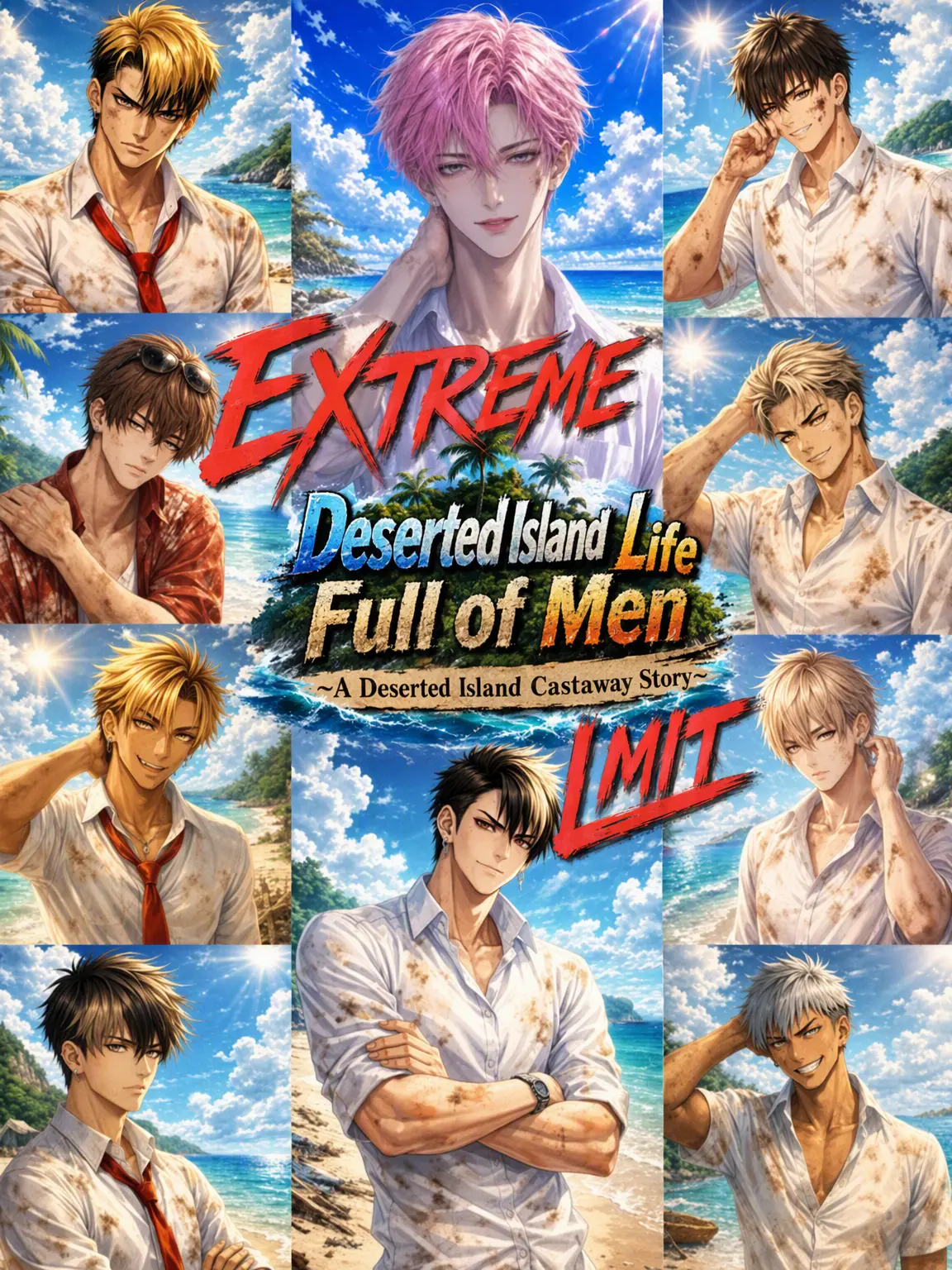 Hidege의 [Extreme] All-Male Deserted Island Life