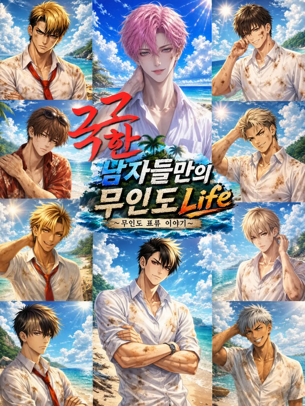 Hidege의 【극한】남자들뿐인 무인도 Life