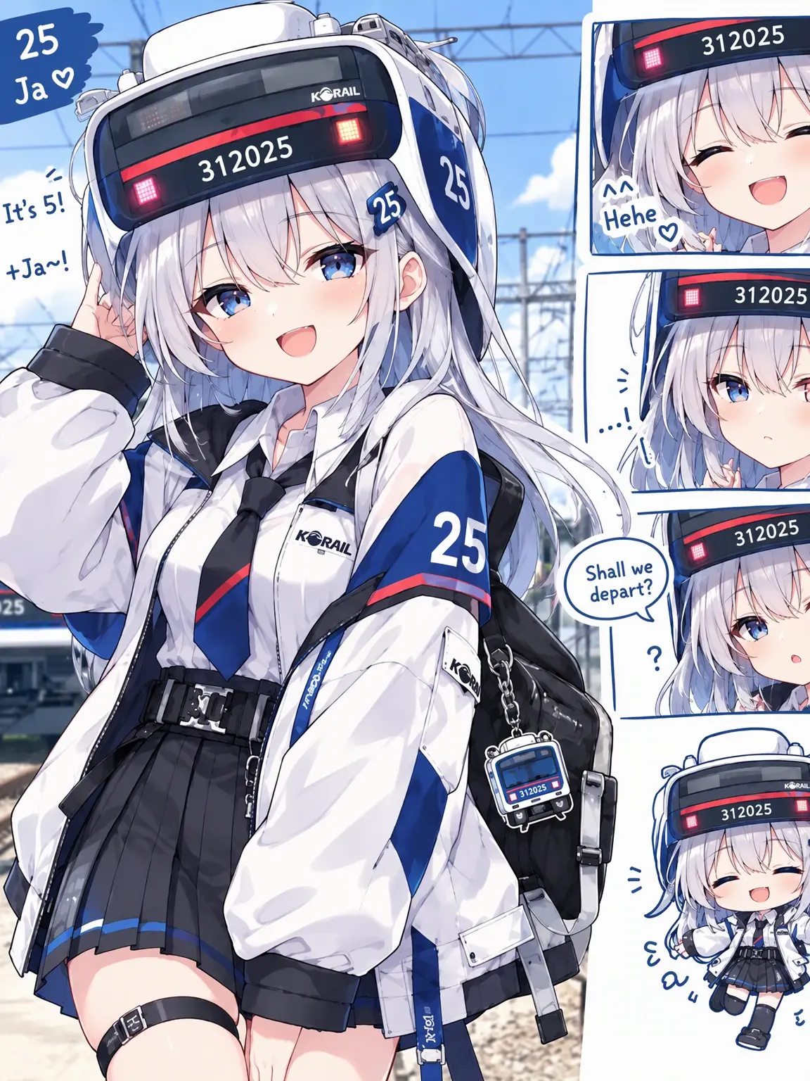 LINE4ILOVEYOU의 KR•JP Railway Gijinka! (Loser Alert)