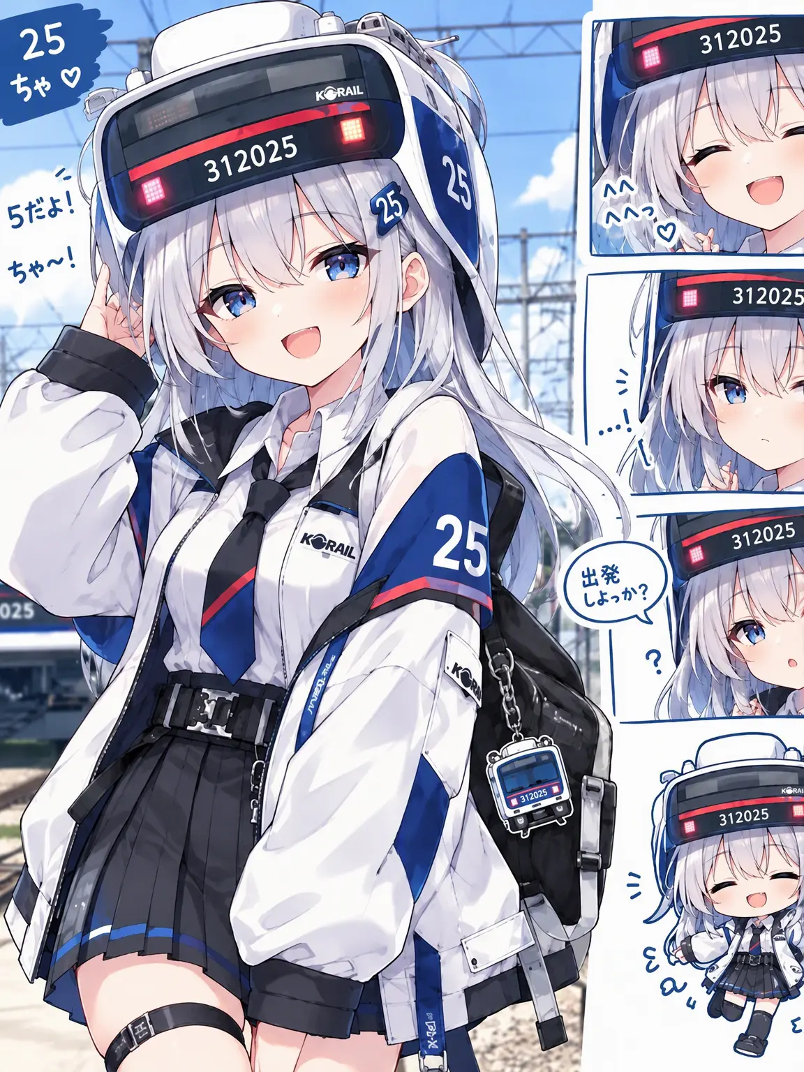 LINE4ILOVEYOU의 日韓鉄道擬人化！ (陰キャ注意)