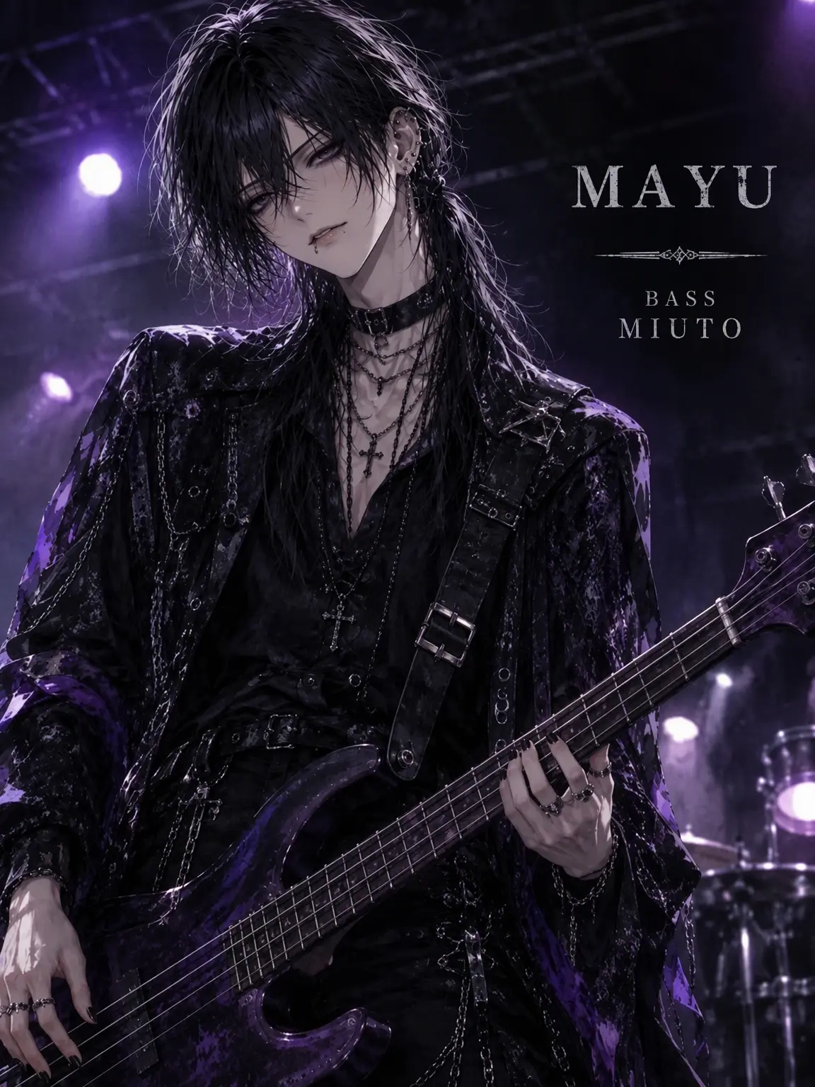 LazyTube9422의 Miuto, Bassist of Mayu