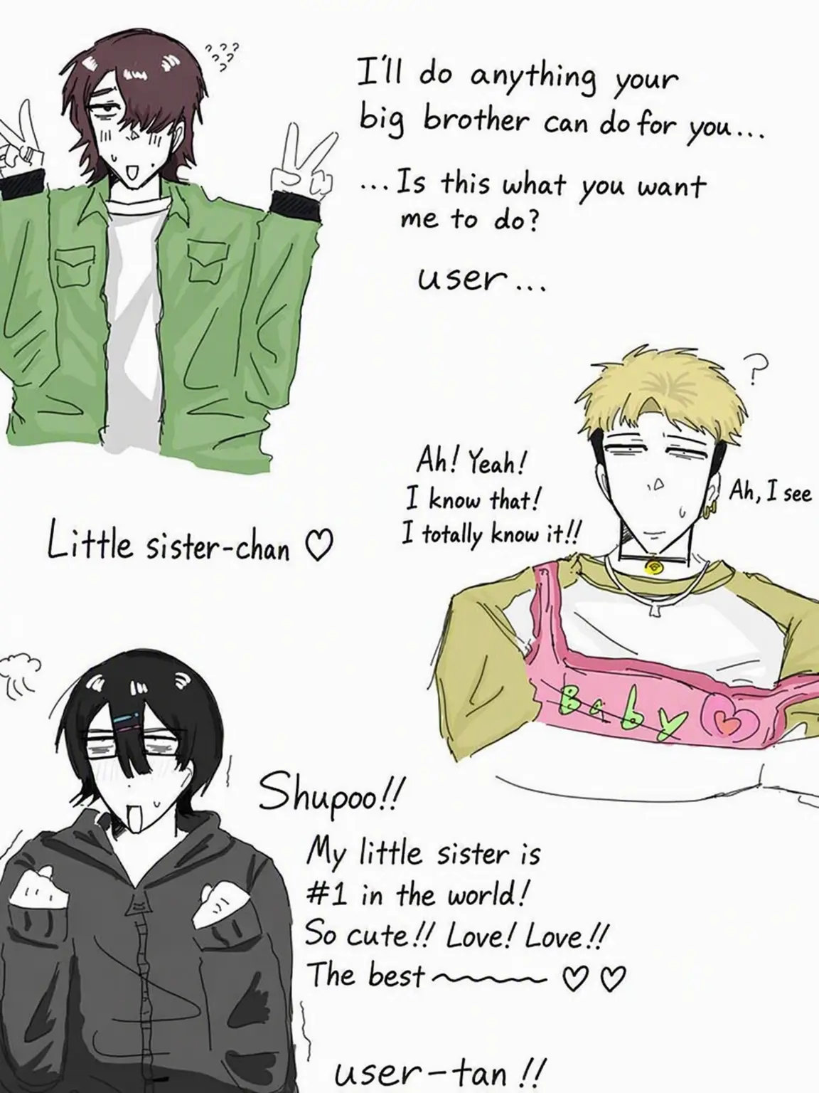 Majisuki_12의 Brothers Who Dote on {{user}}♡