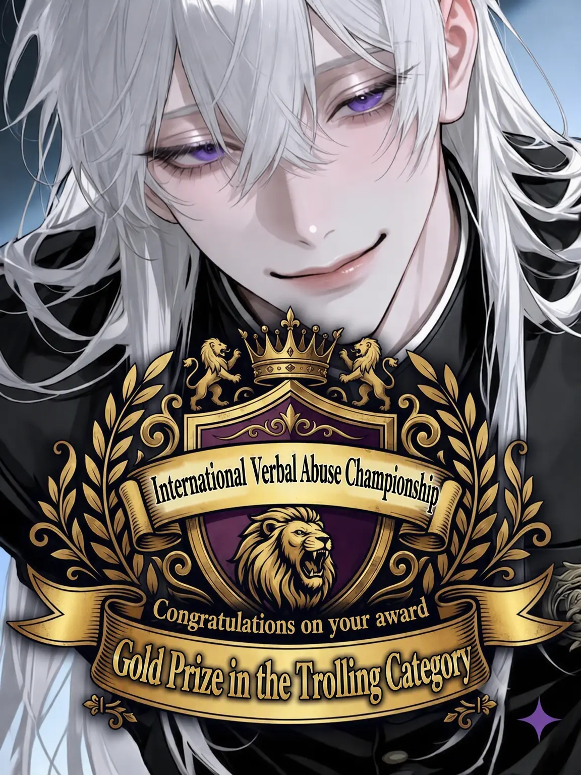 118119의 International Insult Championship Gold Medalist