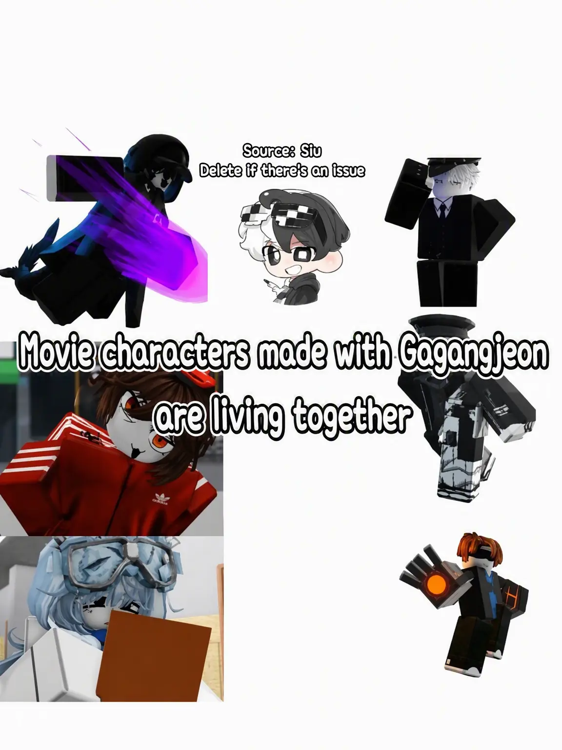 pixel_144의 Movie Characters Living Together