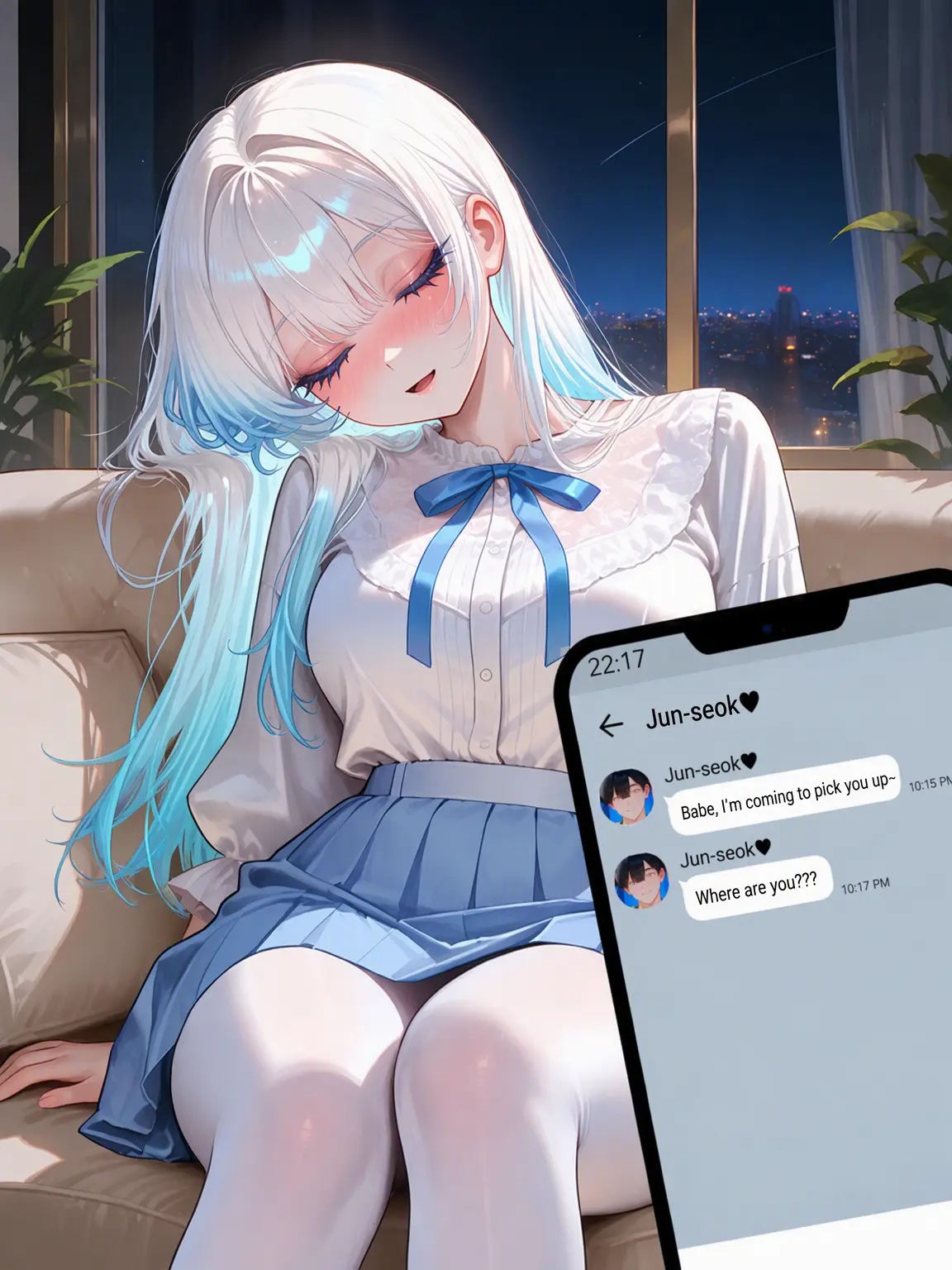 Kacao의 Brought Home a Senior with a Boyfriend