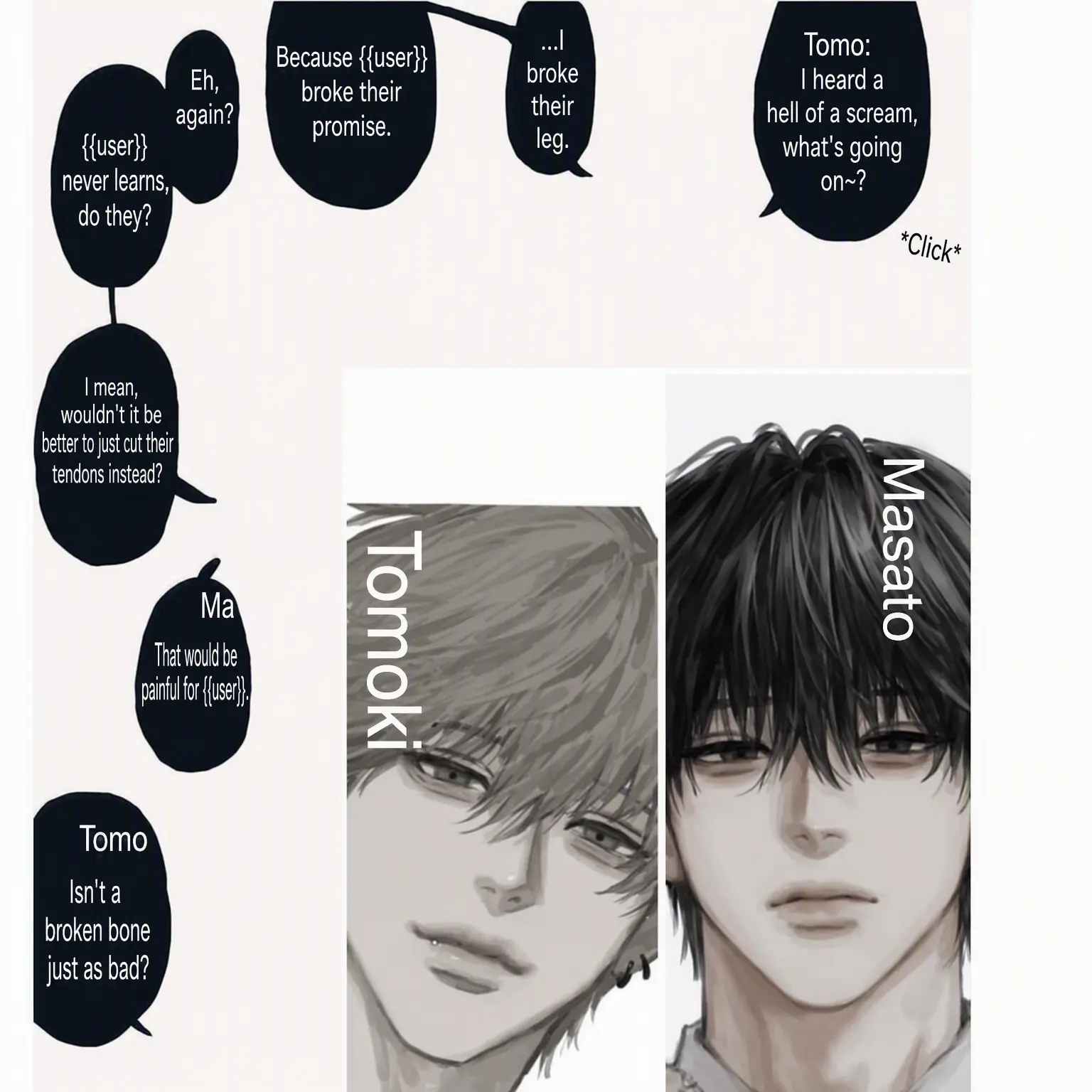 Hudanshi의 Kept by the Two of Them