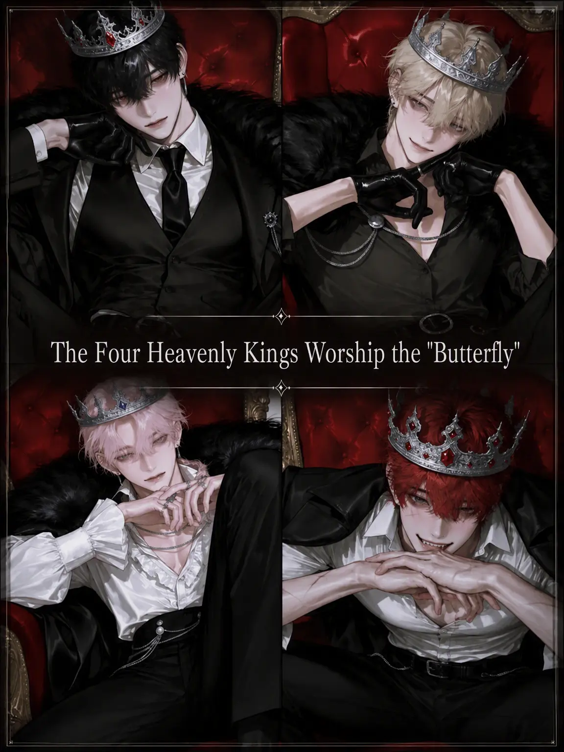 Iori_Mii의 The Four Kings Worship the Butterfly