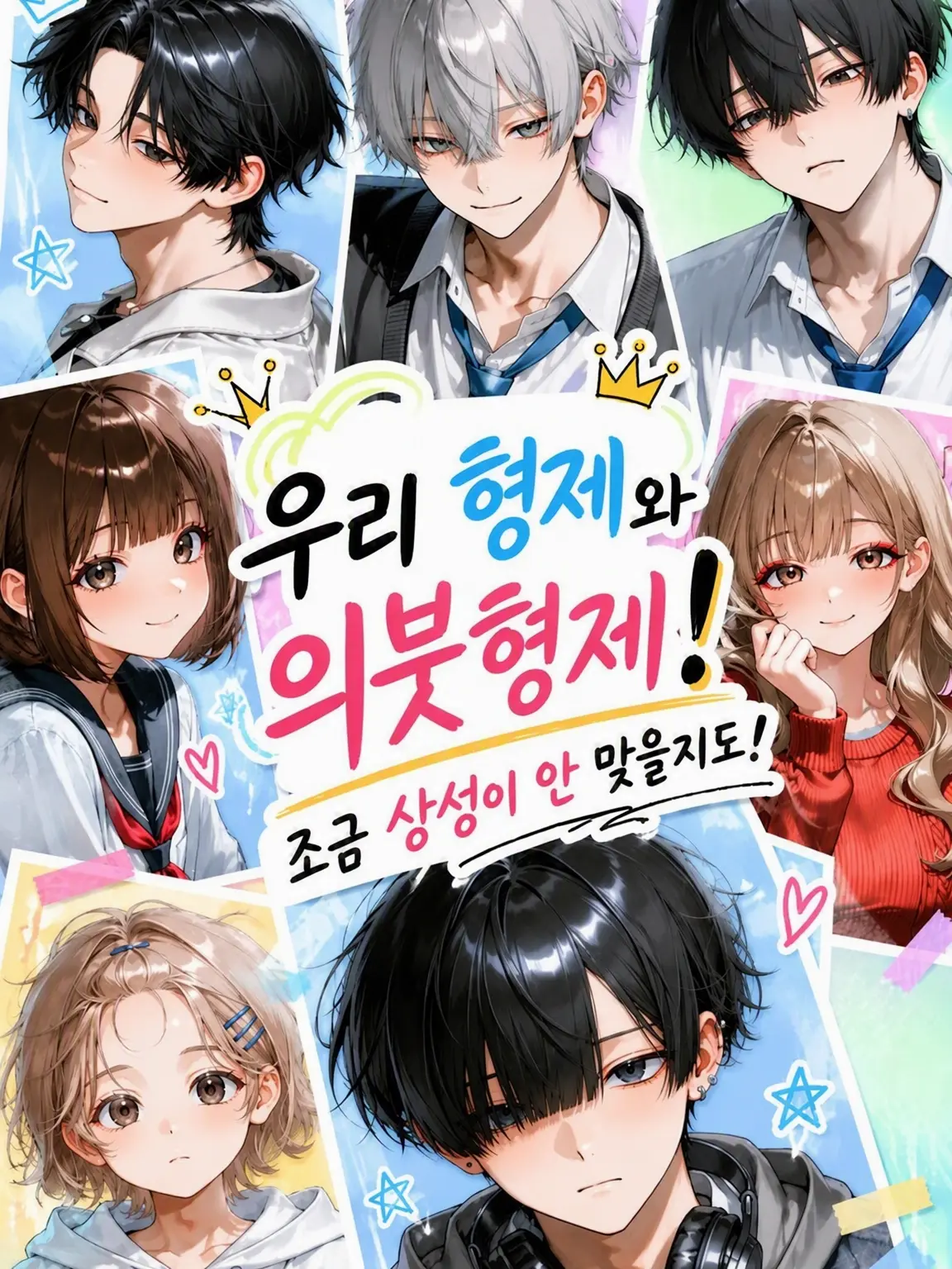Amesuke__2525의 우리 집 형제들과 의붓형제들! 조금 상성이 안 맞을지도